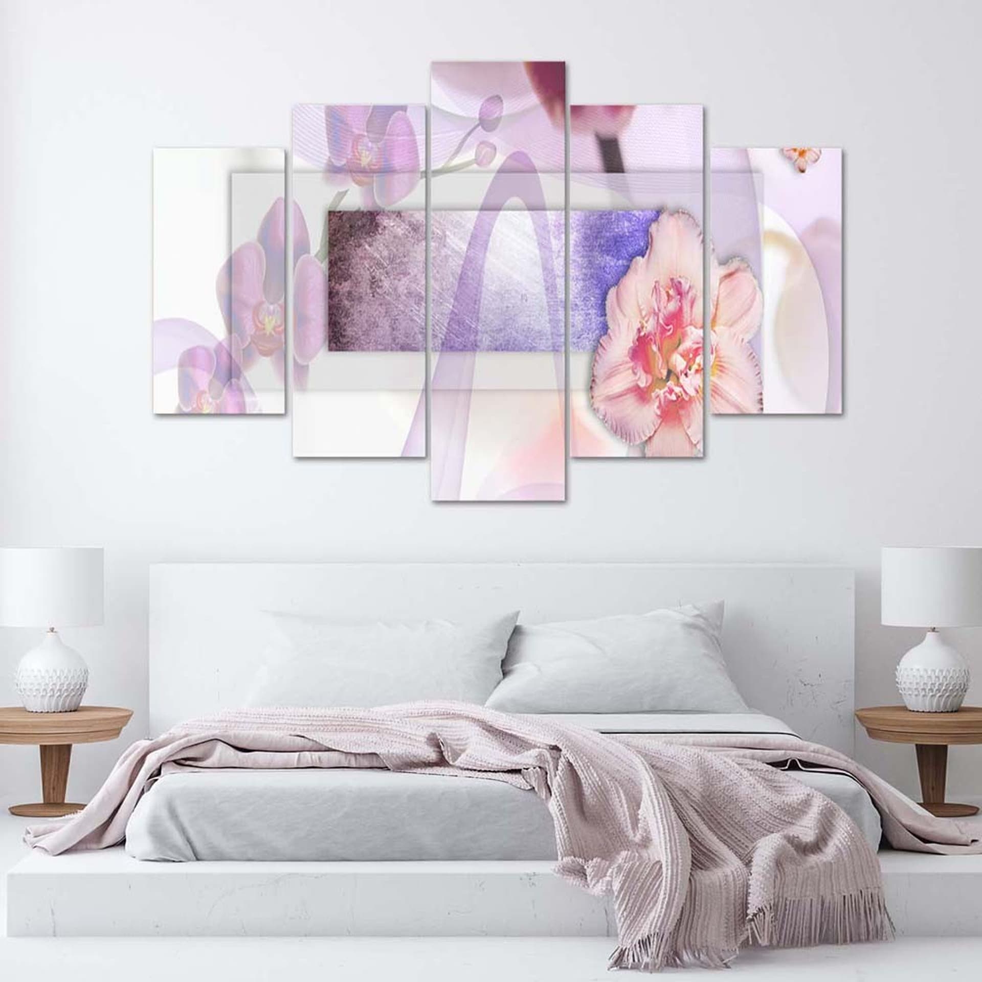 

Obraz pięcioczęściowy Deco Panel, Kwiatowa kompozycja (Rozmiar 150x100)