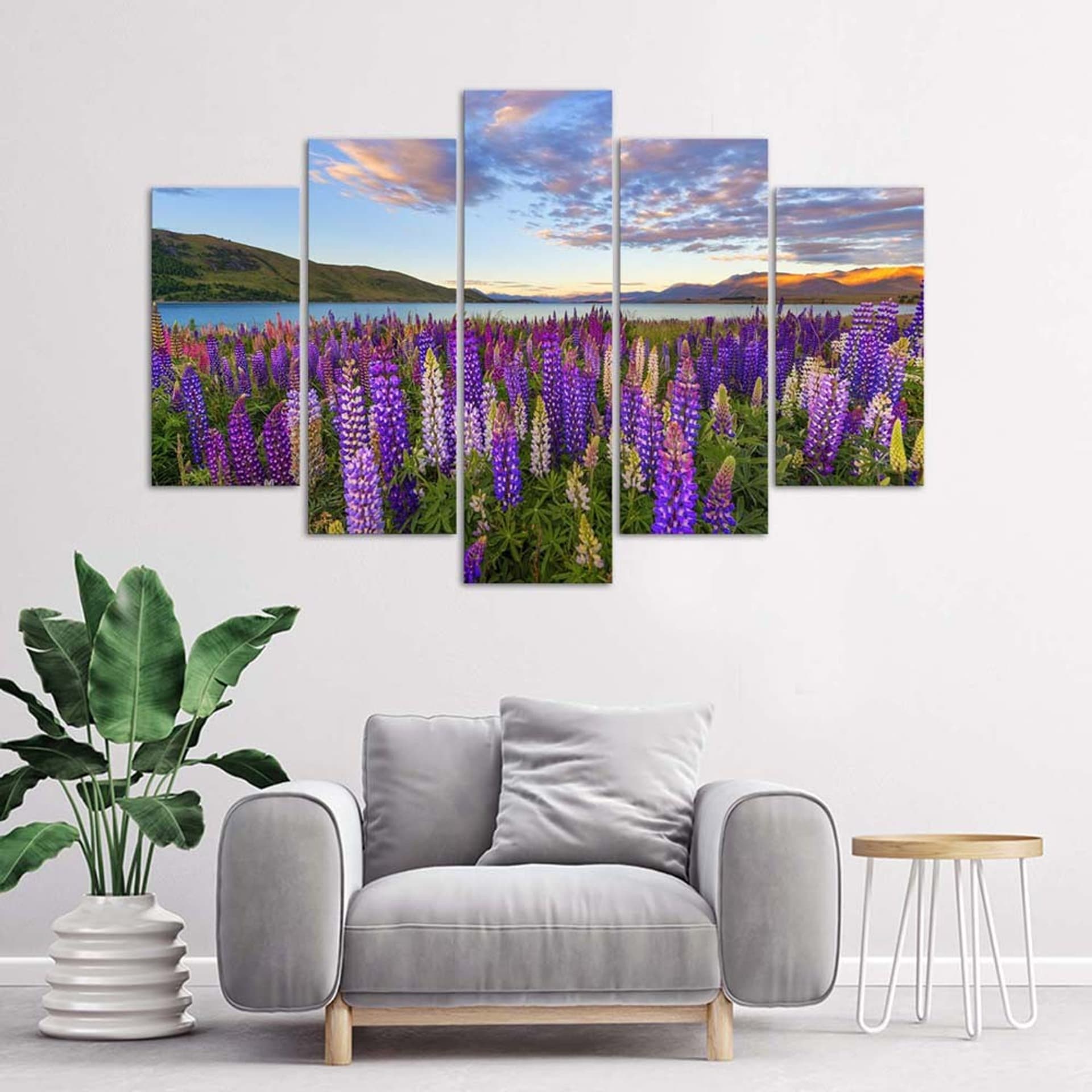 

Obraz pięcioczęściowy Deco Panel, Zapach lawendy (Rozmiar 100x70)