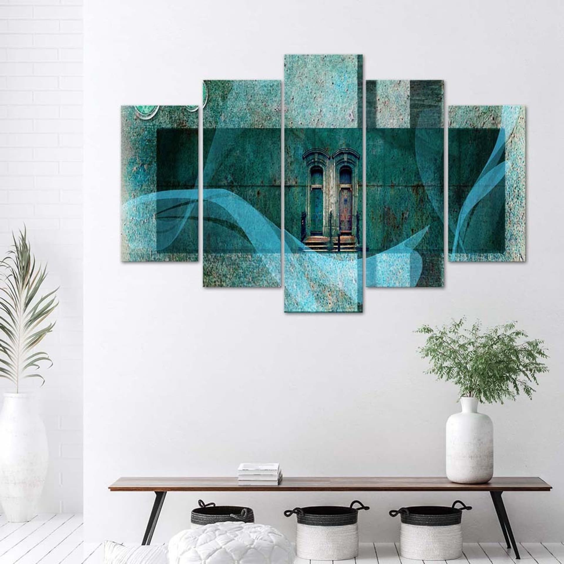 

Obraz pięcioczęściowy Deco Panel, Tajemnicze okno (Rozmiar 100x70)