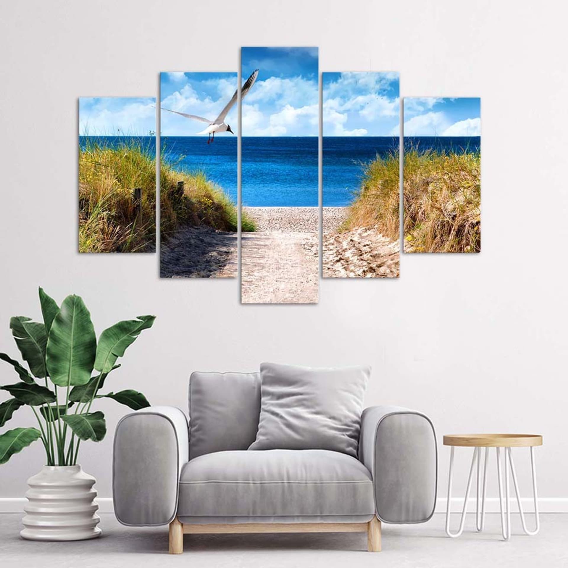 

Obraz pięcioczęściowy Deco Panel, Powitanie morza (Rozmiar 200x100)