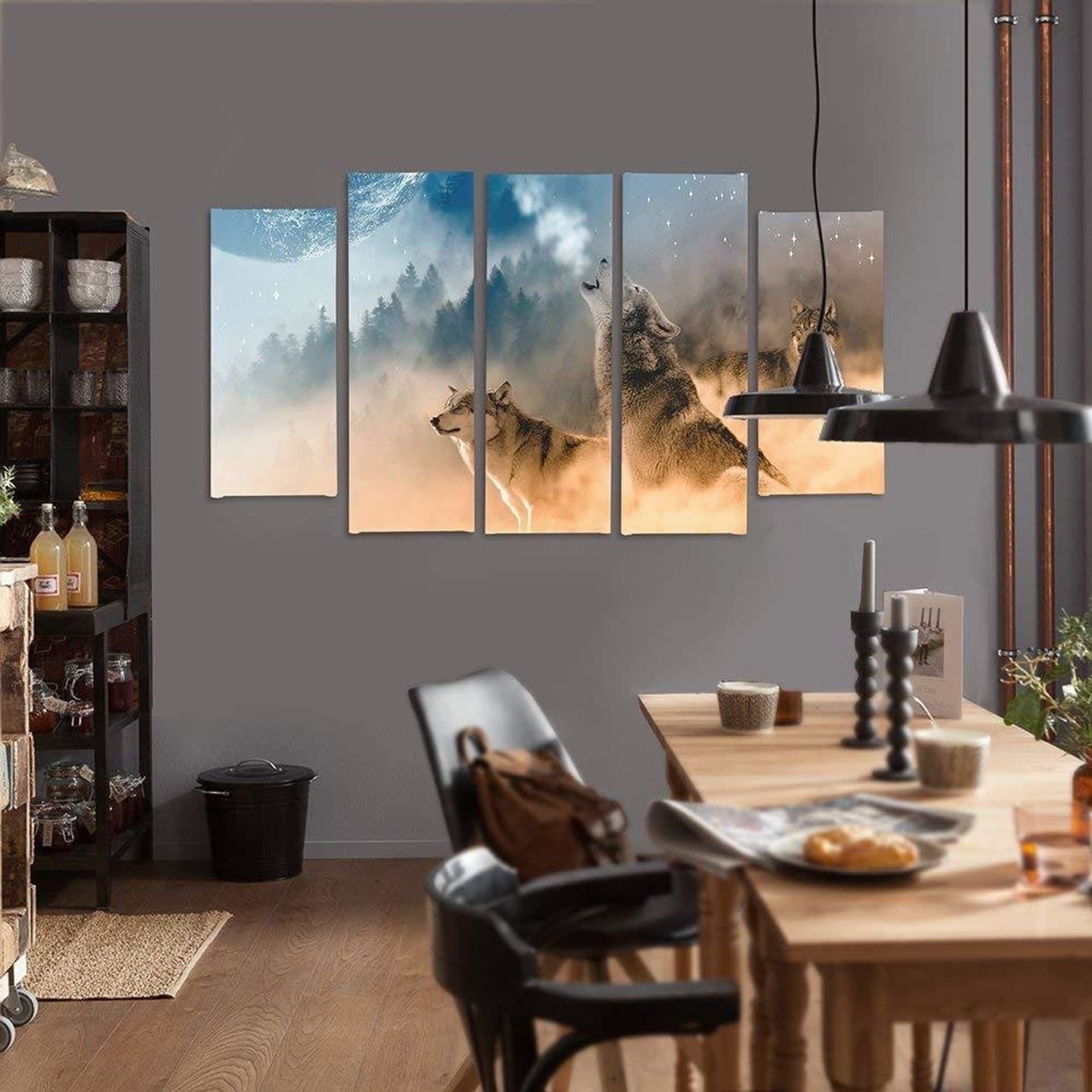 

Obraz pięcioczęściowy na płótnie, Nocni łowcy (Rozmiar 100x70)