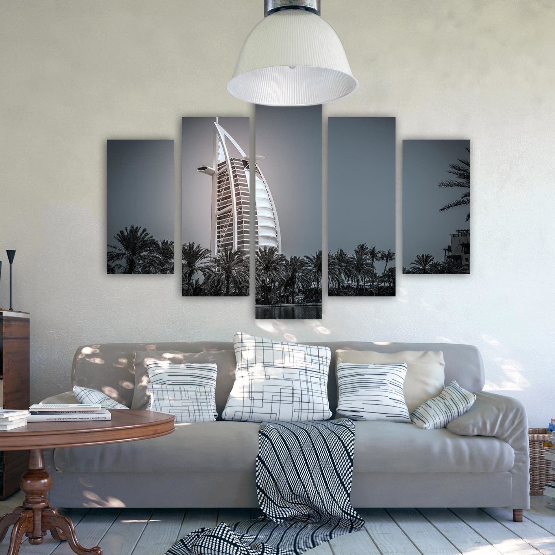 

Obraz pięcioczęściowy na płótnie, Nowoczesny hotel w Dubaju (Rozmiar 150x100)