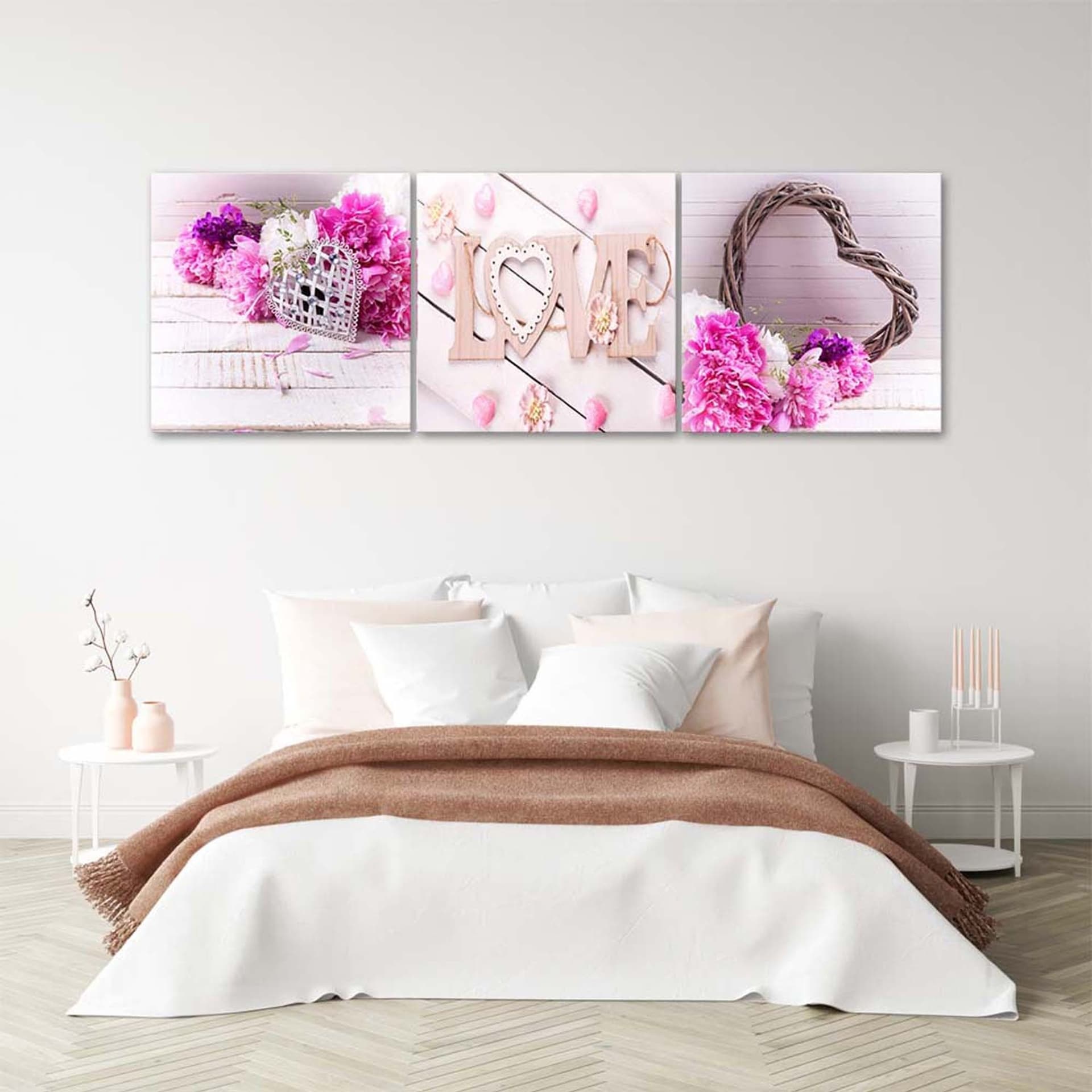 

Zestaw obrazów Deco Panel, Symbole miłości (Rozmiar 150x50)