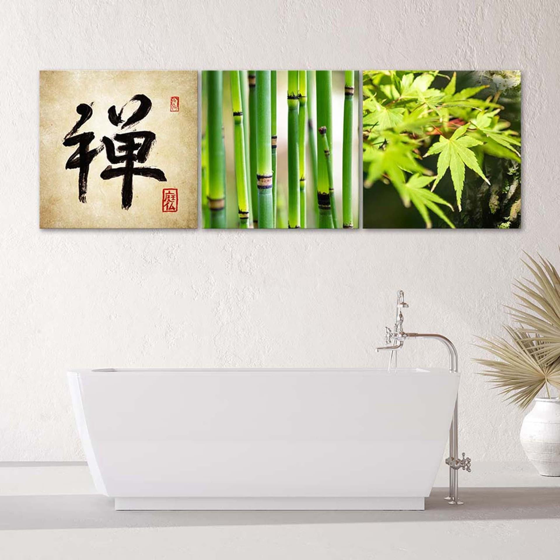 

Zestaw obrazów Deco Panel, Zielona Azja (Rozmiar 120x40)