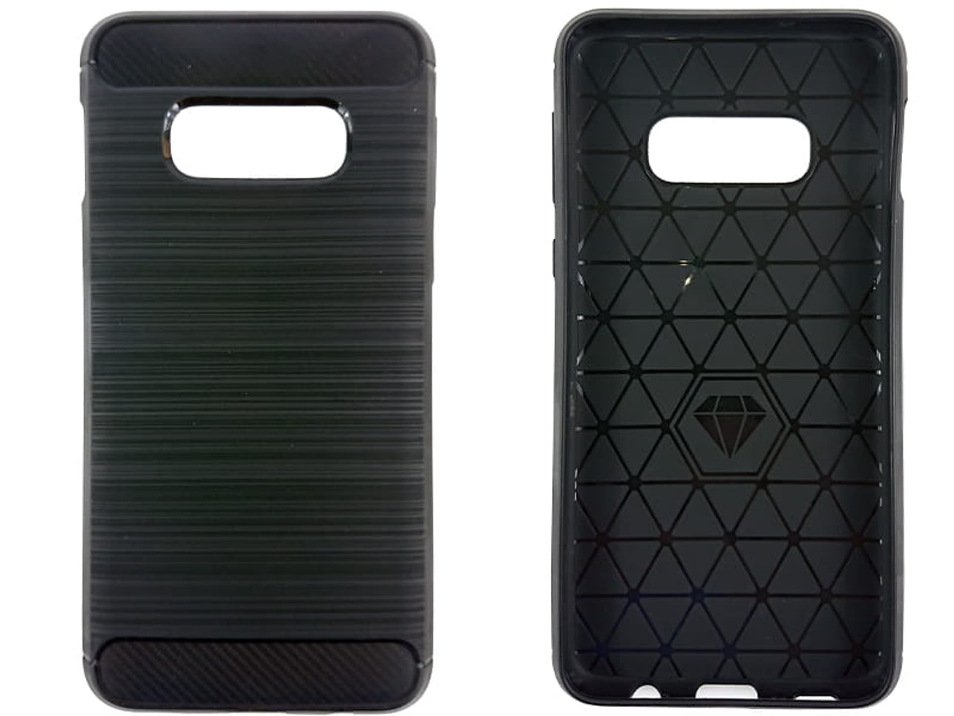 Etui Solid case wzmocnione Czarne (Samsung S10E)