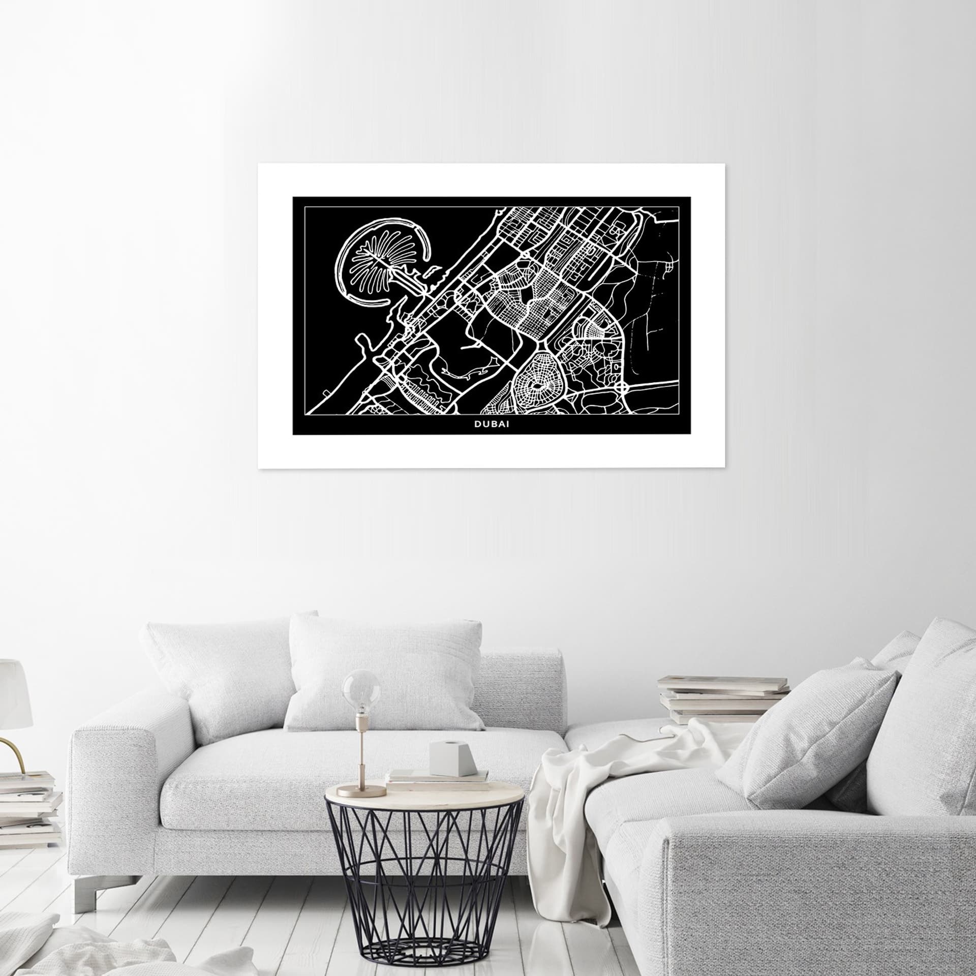 

Plakat, Plan miasta Dubaj (Rozmiar 90x60)