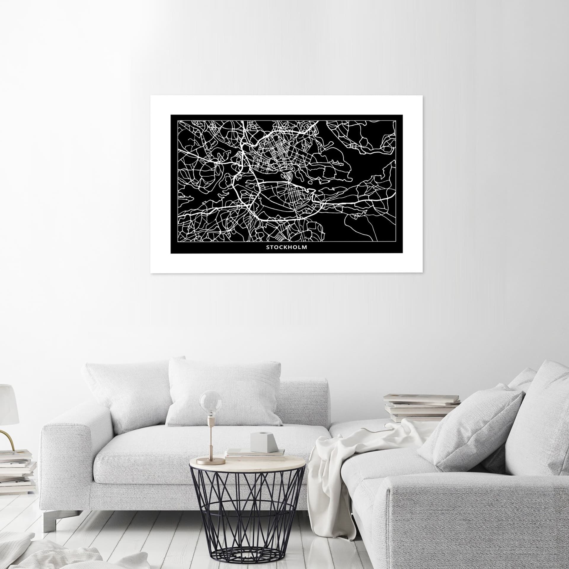 

Plakat, Plan miasta Sztokholm (Rozmiar 60x40)