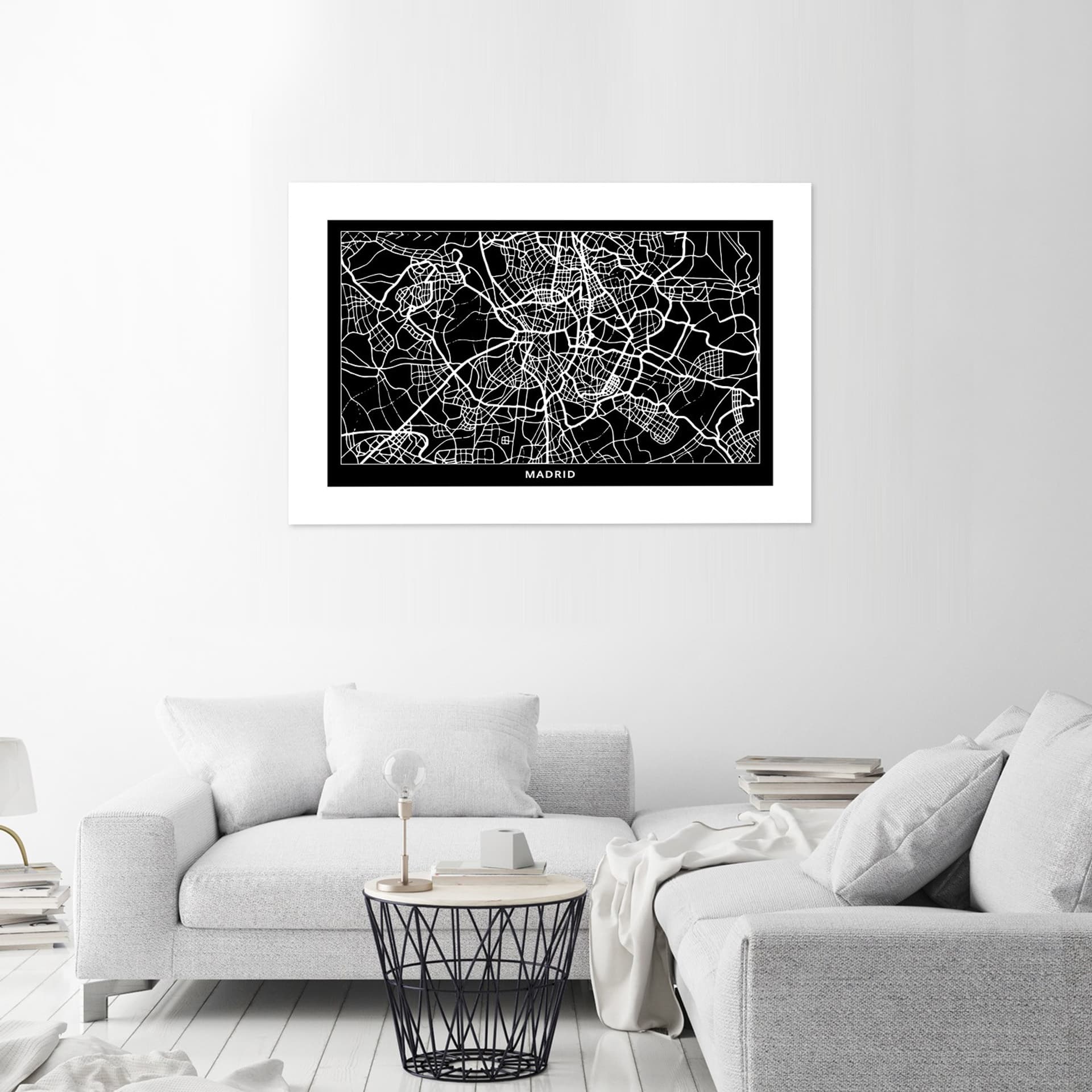 

Plakat, Plan miasta Madryt (Rozmiar 60x40)