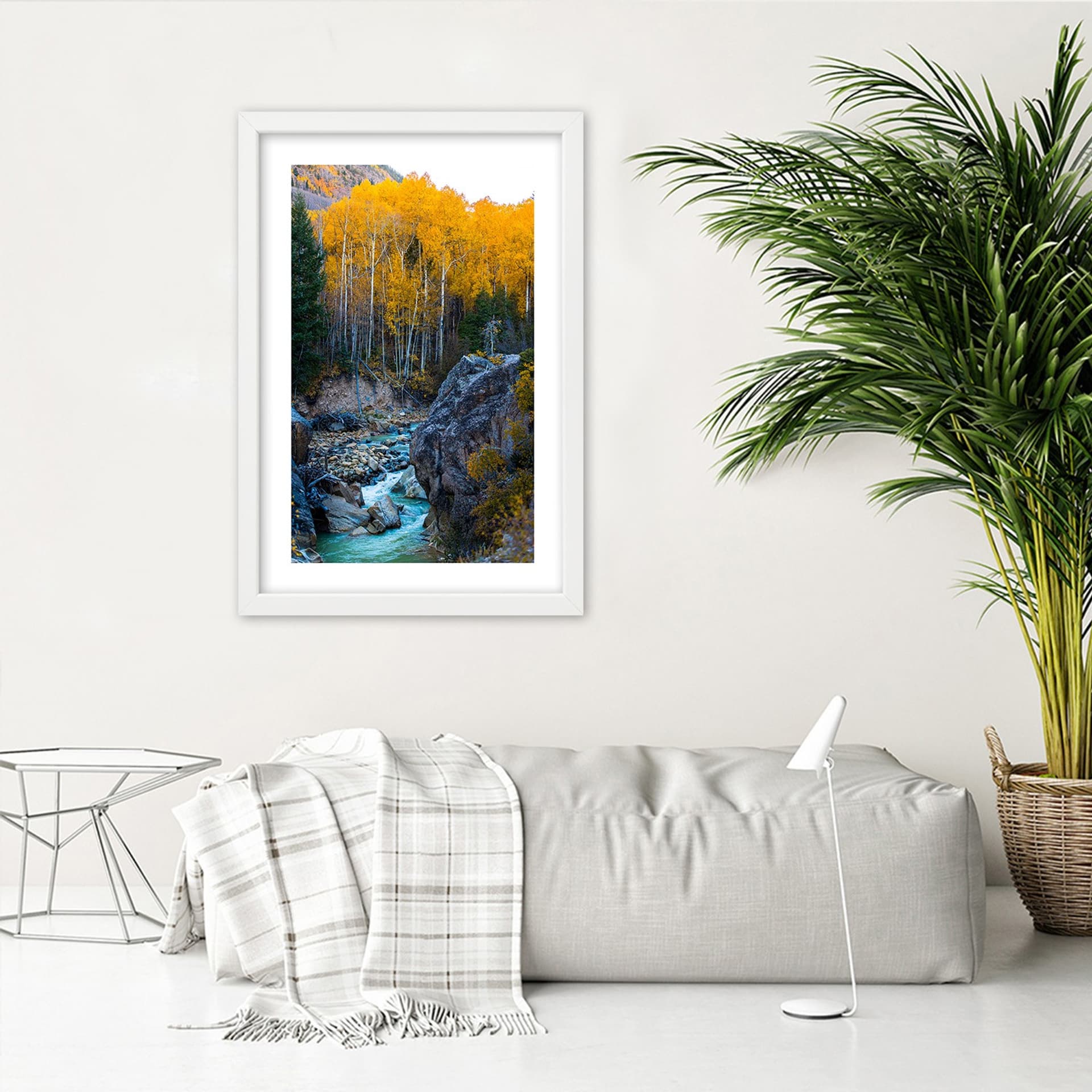 

Obraz w ramie, Potok w lesie (Rozmiar 40x60)