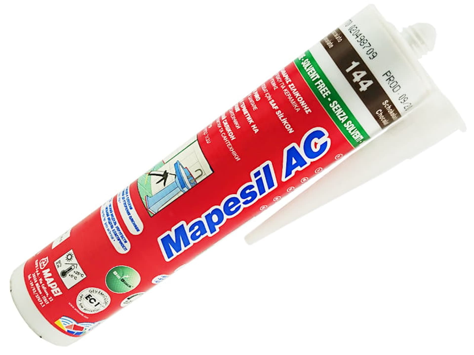 

Silikon na bazie octu MAPESIL AC (144 Czekolada)