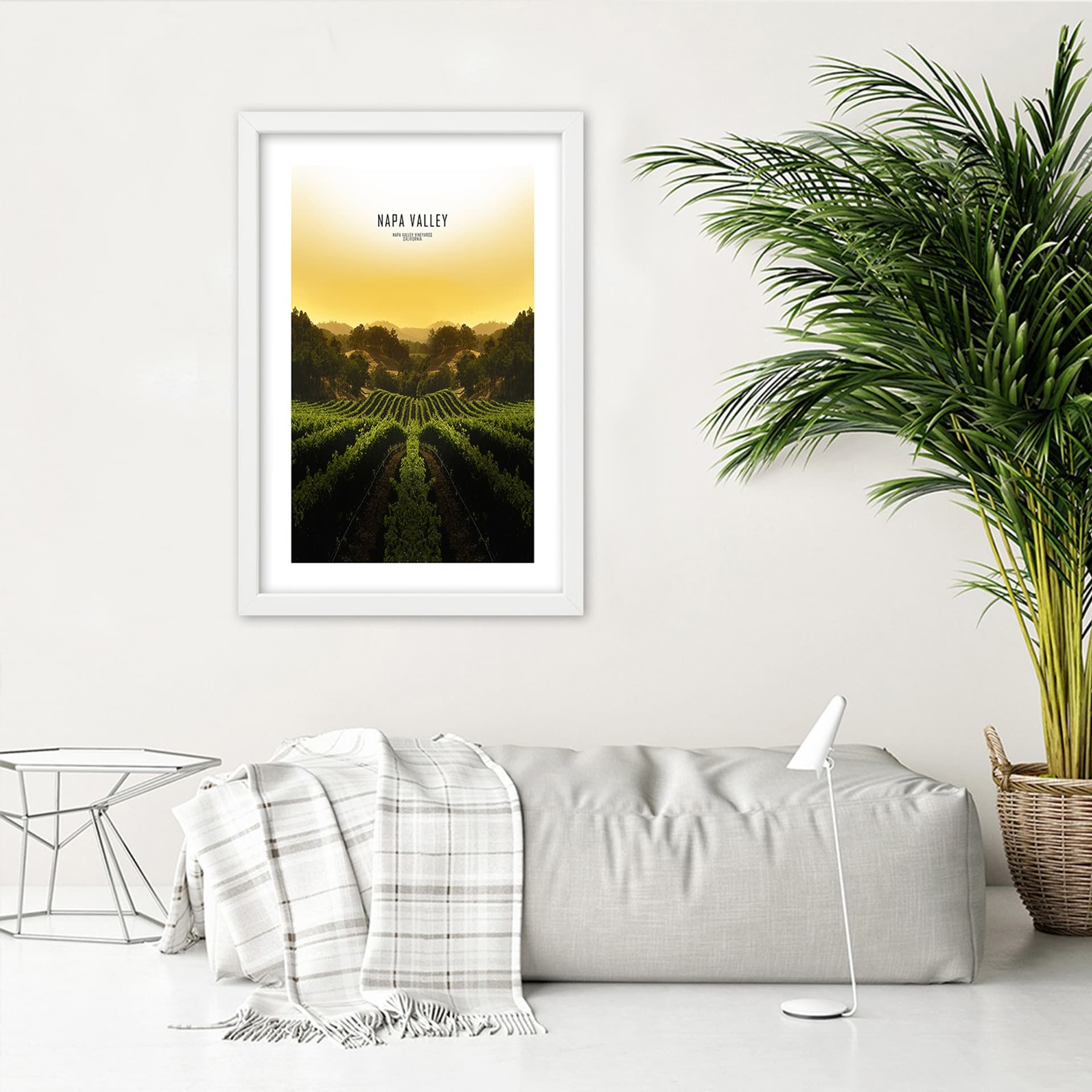 

Obraz w ramie, Winnice w Napa Vallley (Rozmiar 40x60)