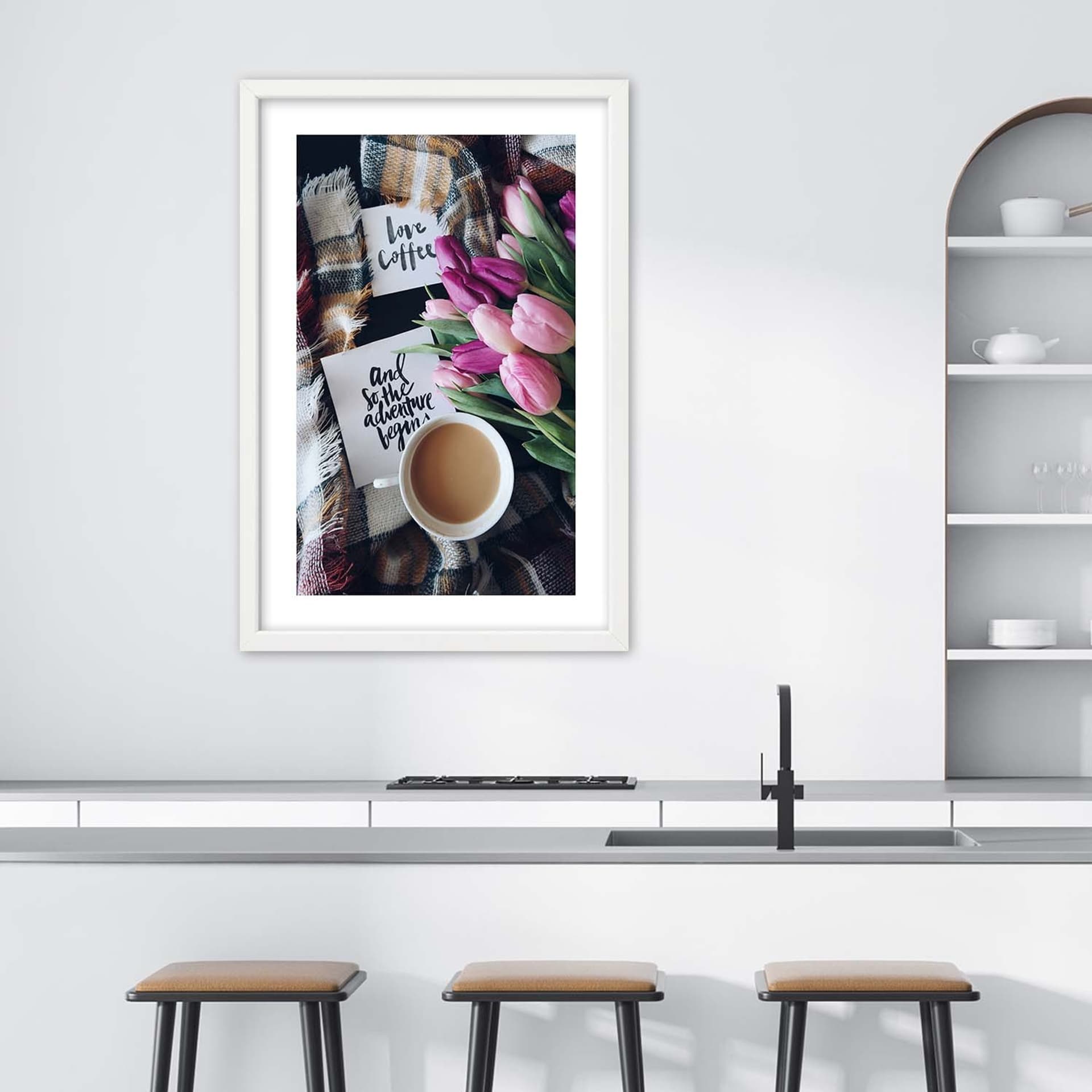 

Obraz w ramie, Poranek przy kawie (Rozmiar 20x30)