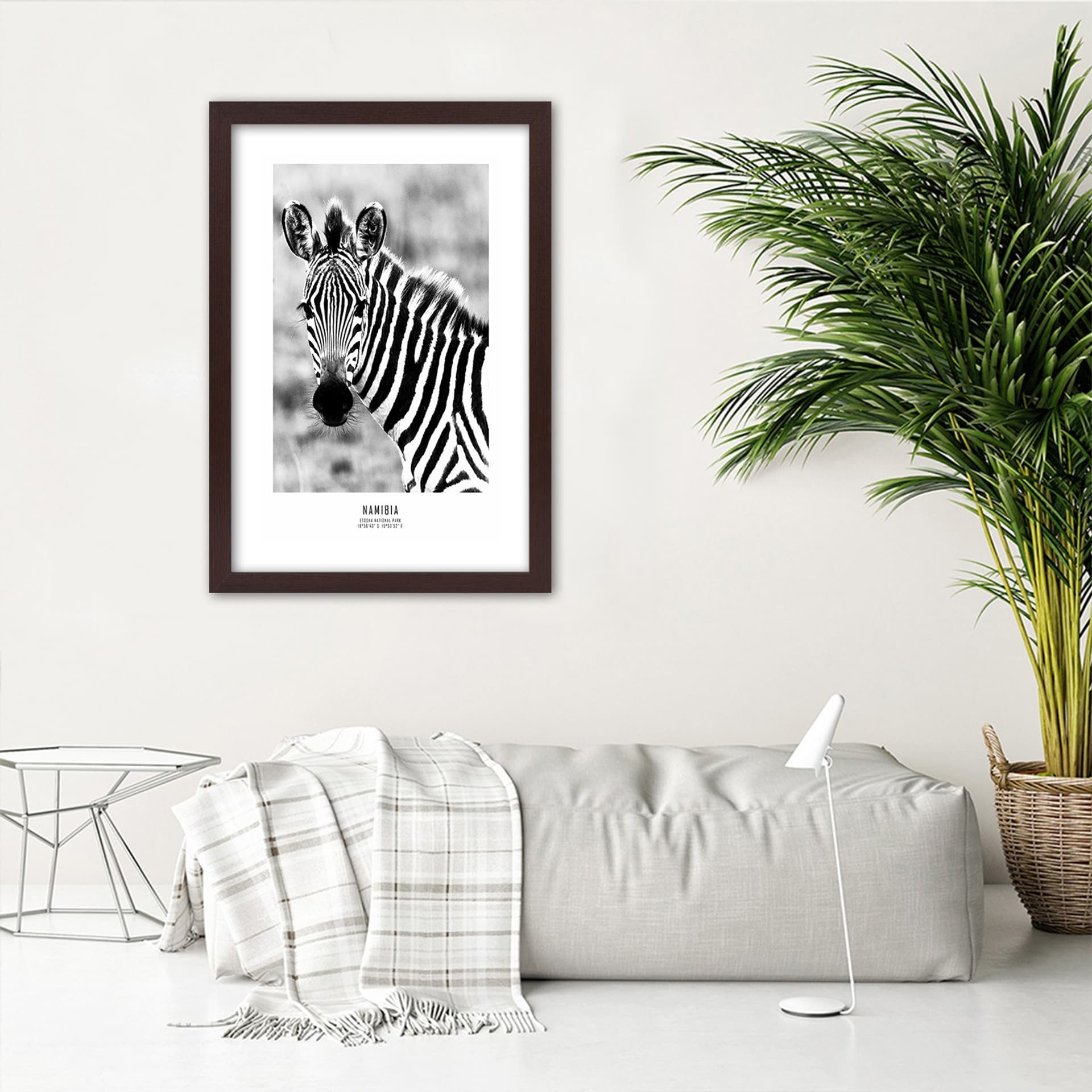 

Obraz w ramie, Ciekawska zebra (Rozmiar 70x100)