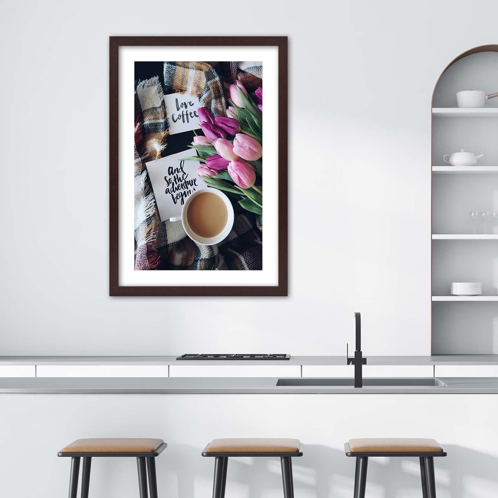 

Obraz w ramie, Poranek przy kawie (Rozmiar 40x60)