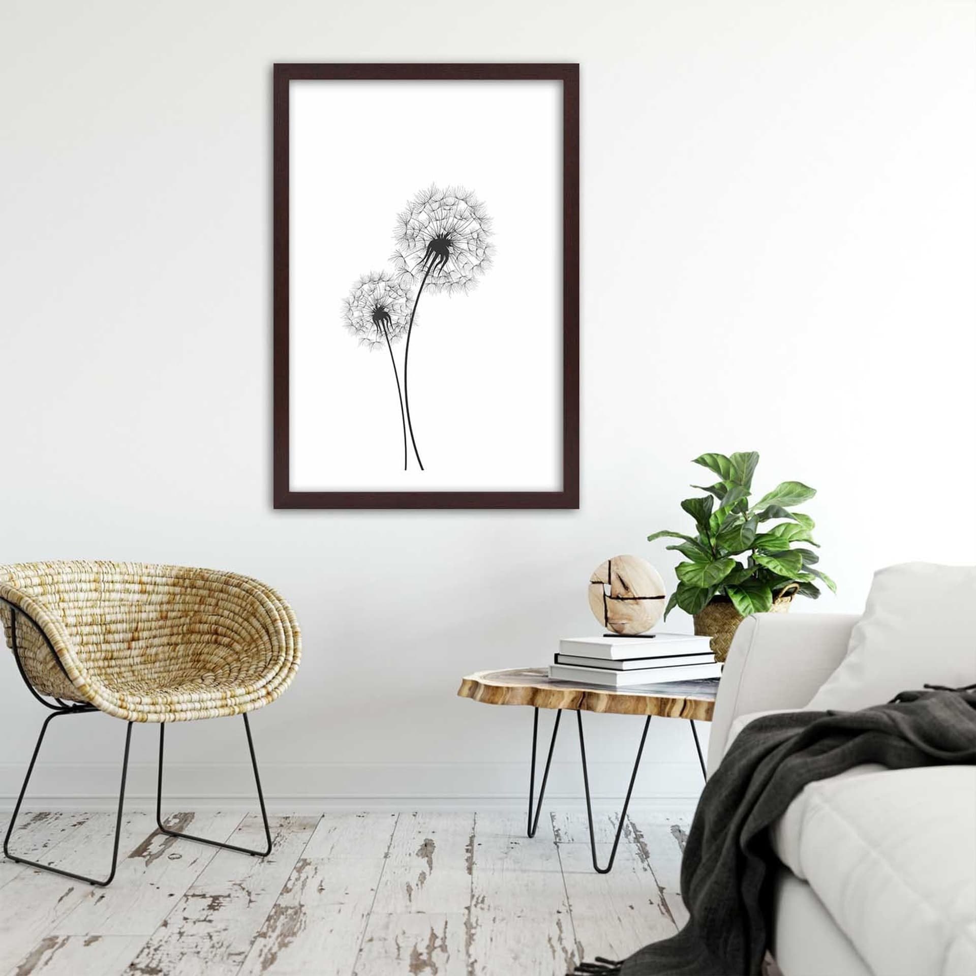 

Obraz w ramie, Narysowane dwa dmuchawce (Rozmiar 60x90)