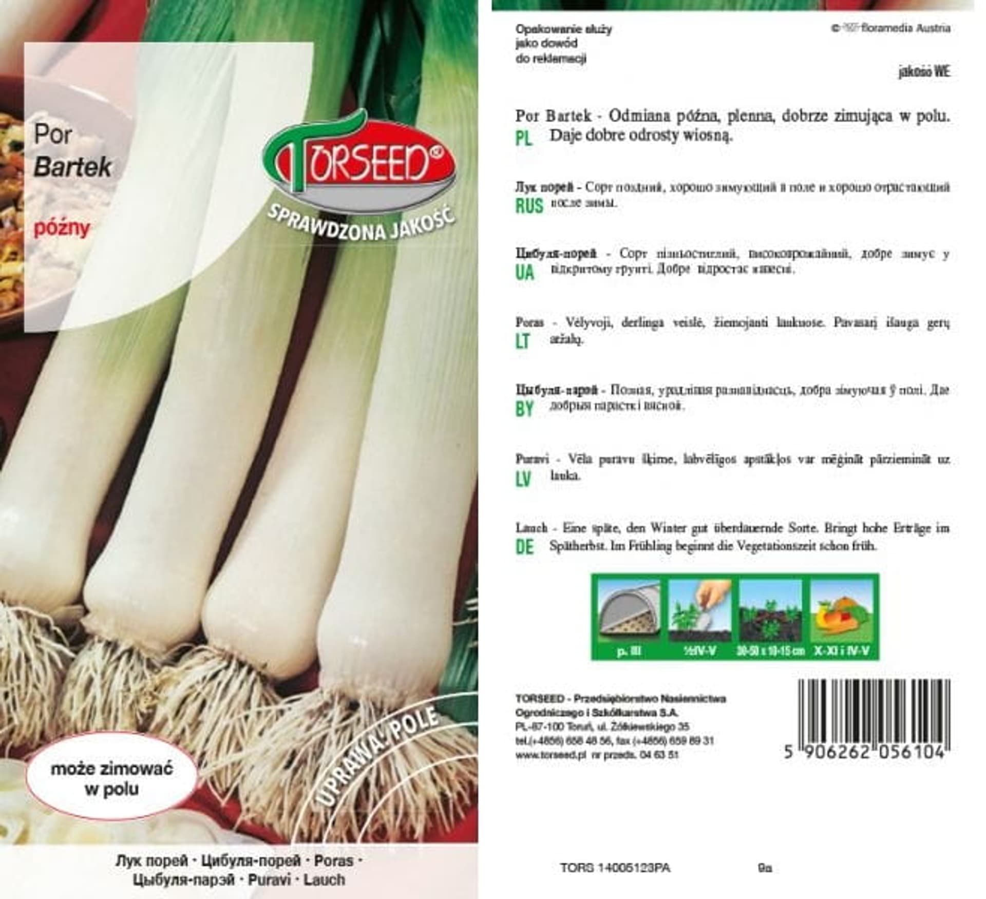 

Nasiona Por Bartek Torseed 1g