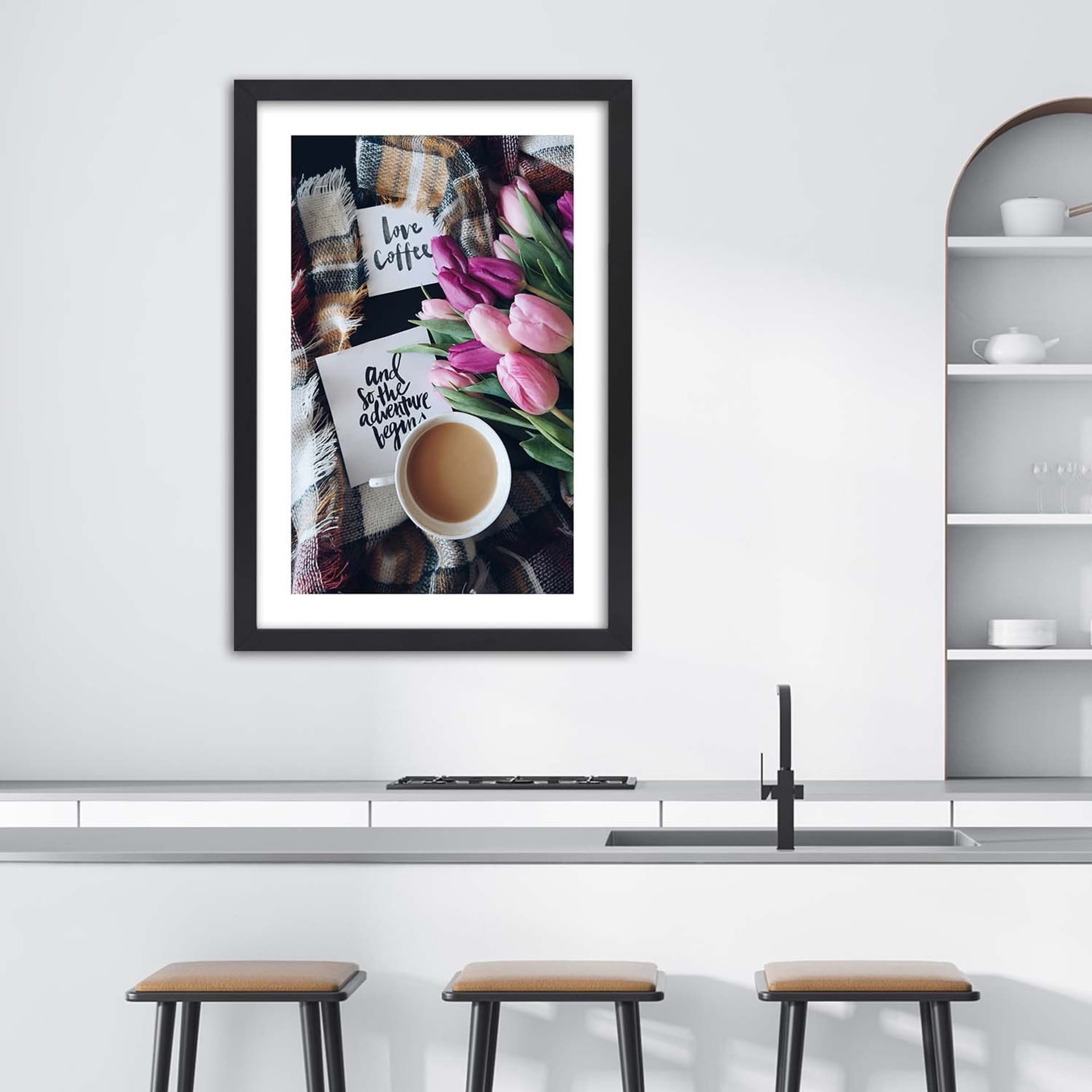 

Obraz w ramie, Poranek przy kawie (Rozmiar 40x60)