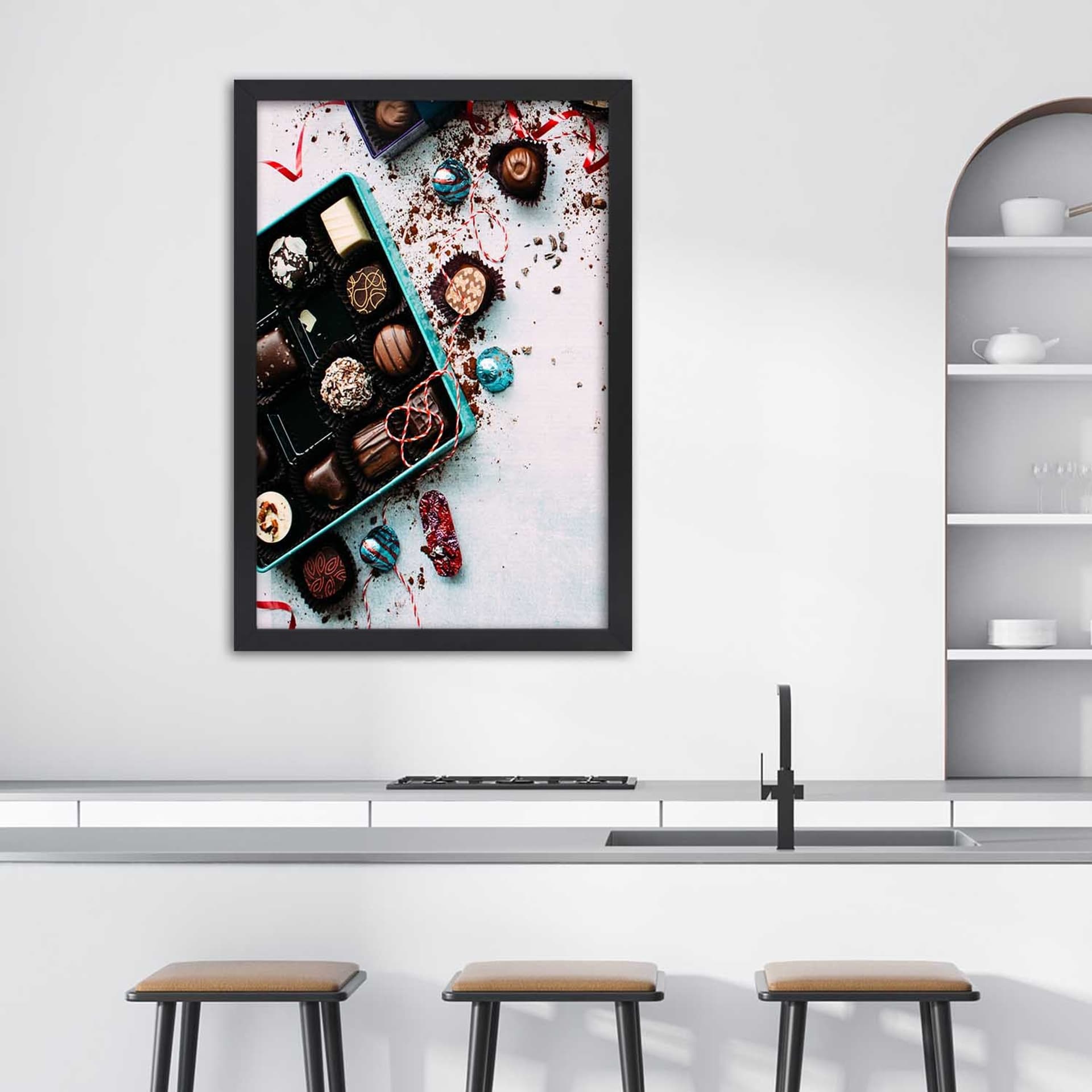 

Obraz w ramie, Kolorowe pralinki (Rozmiar 40x60)