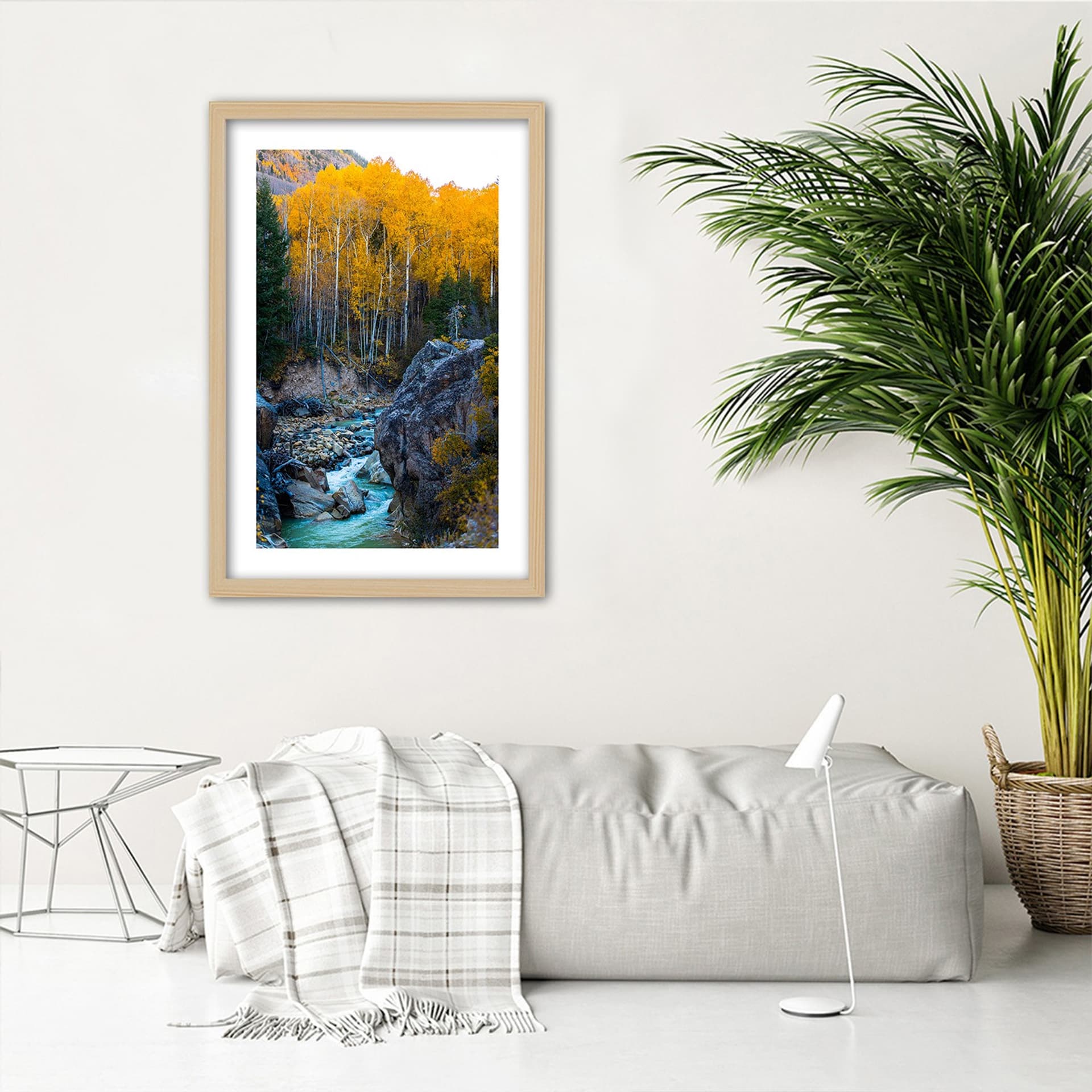 

Obraz w ramie, Potok w lesie (Rozmiar 40x60)