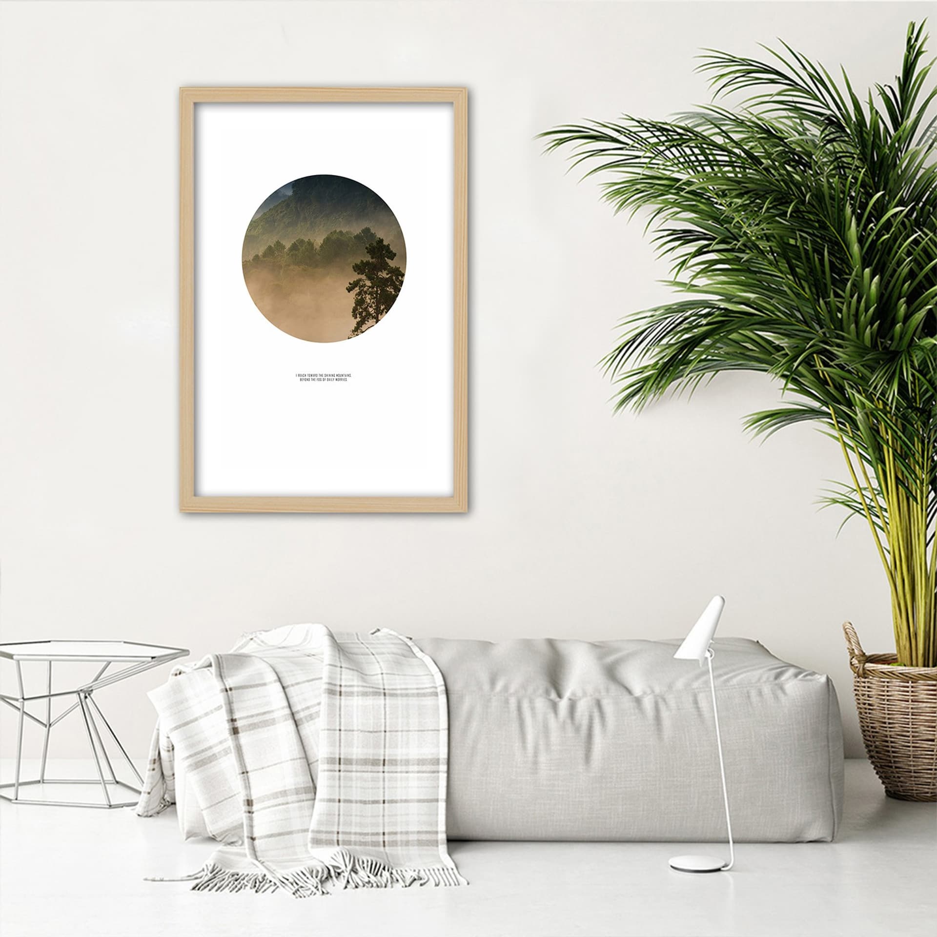 

Obraz w ramie, Las w kole (Rozmiar 40x60)