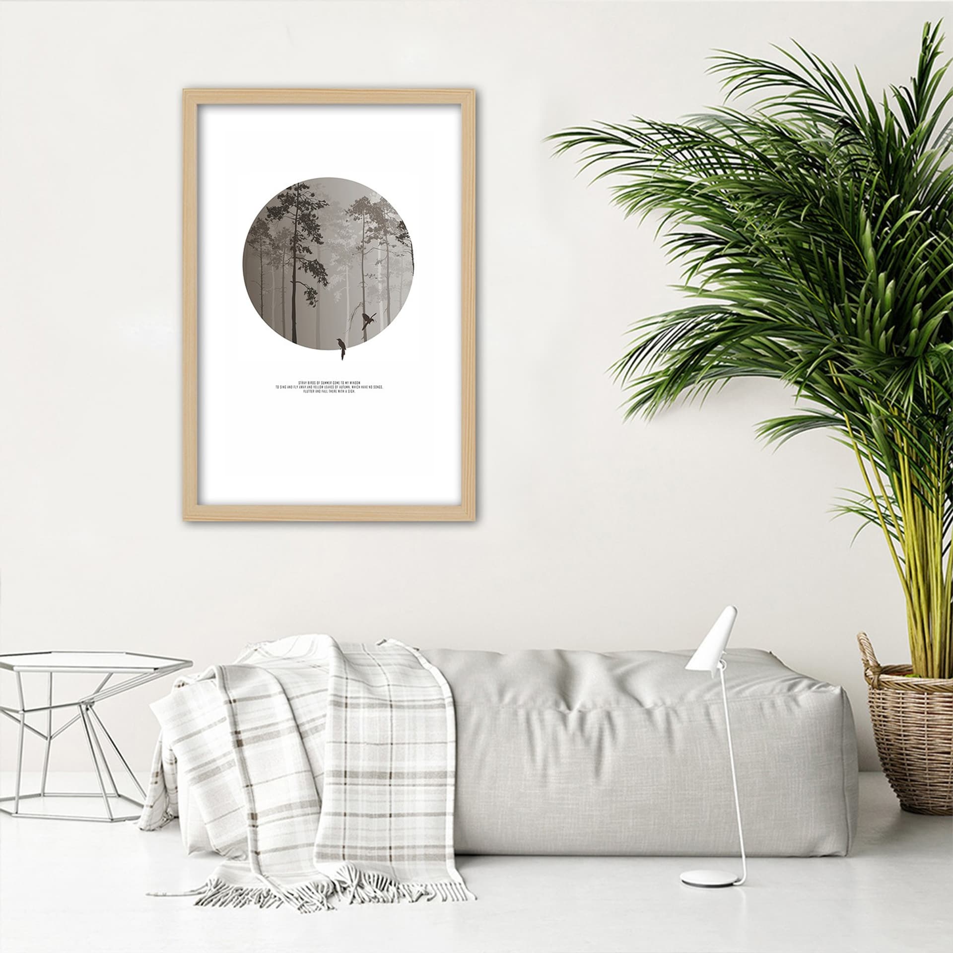 

Obraz w ramie, Ptaki w lesie (Rozmiar 40x60)