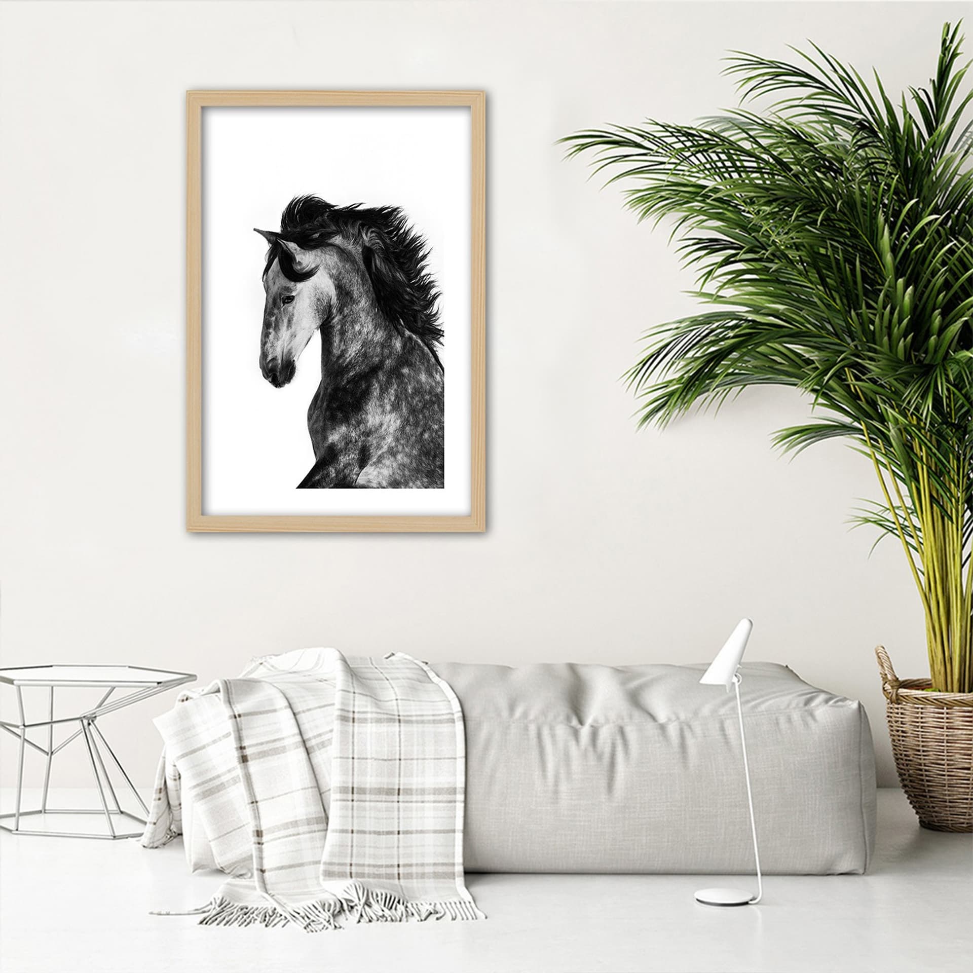 

Obraz w ramie, Dziki rumak (Rozmiar 40x60)