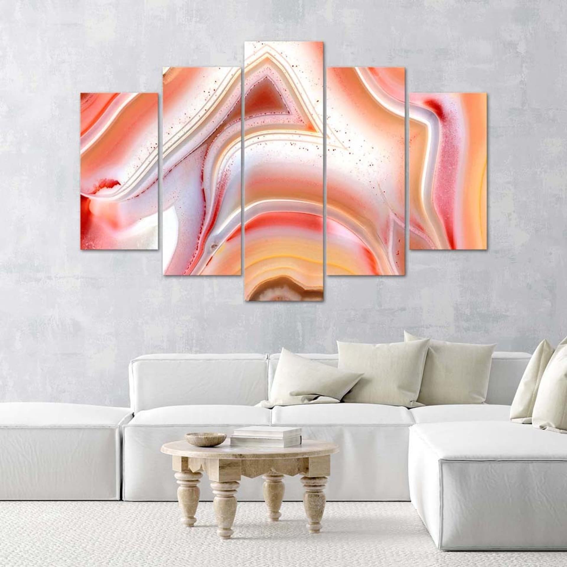 

Obraz pięcioczęściowy Deco Panel, Taniec pasteli (Rozmiar 100x70)