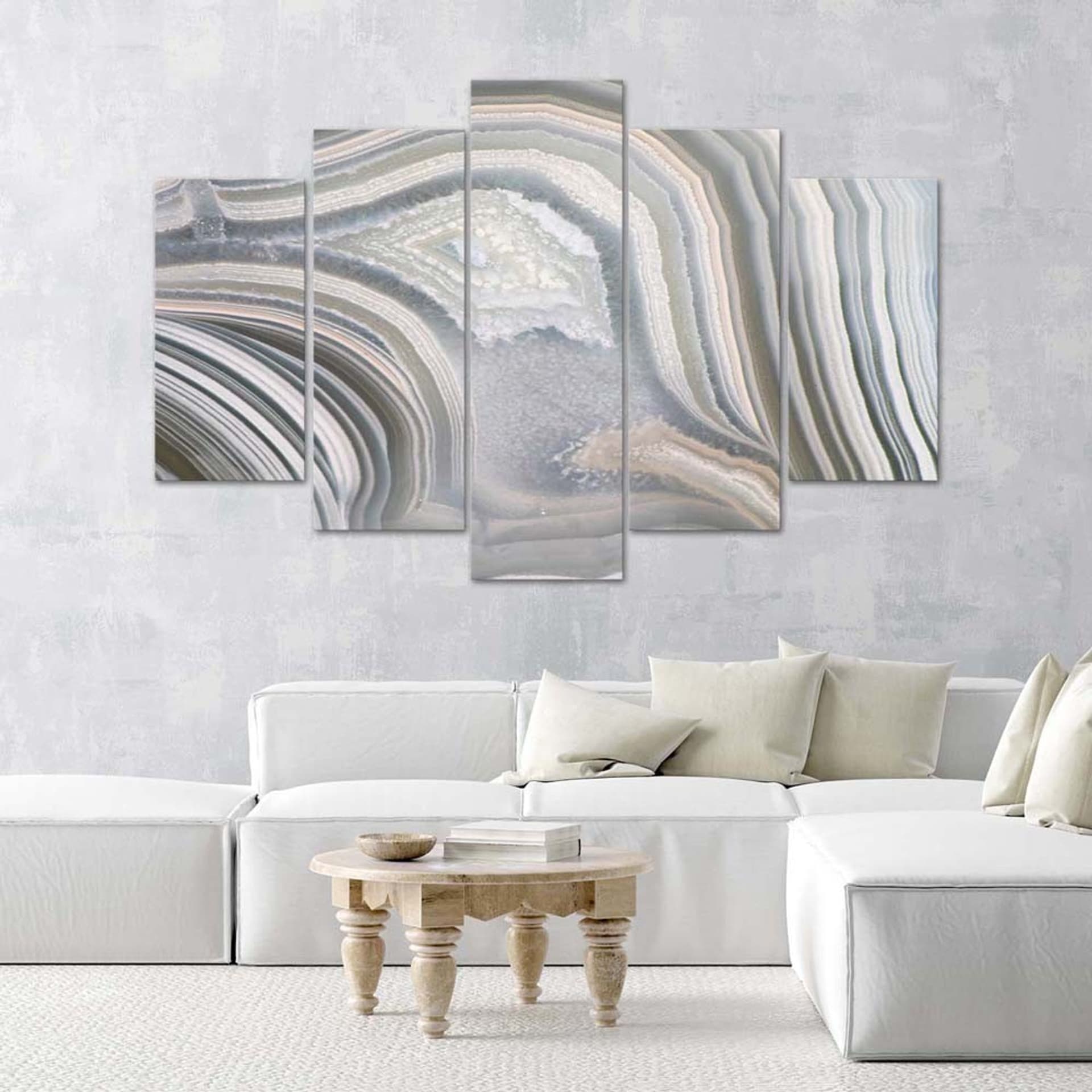 

Obraz pięcioczęściowy Deco Panel, Taniec szarości (Rozmiar 150x100)