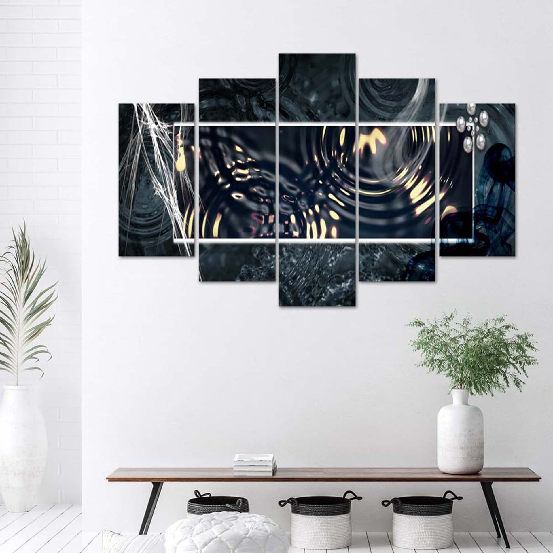 

Obraz pięcioczęściowy Deco Panel, Ślady deszczu (Rozmiar 100x70)