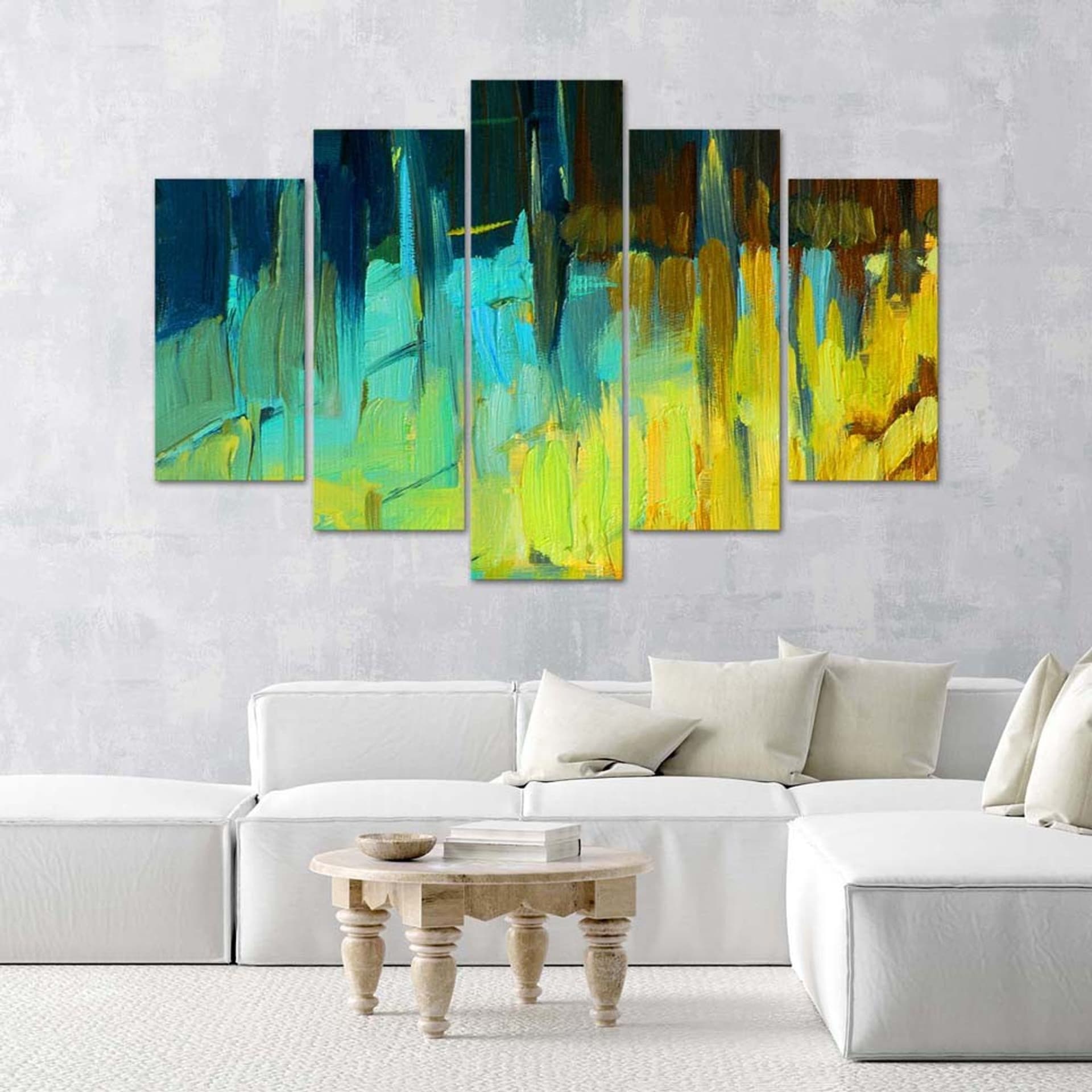 

Obraz pięcioczęściowy Deco Panel, Morska abstrakcja (Rozmiar 100x70)