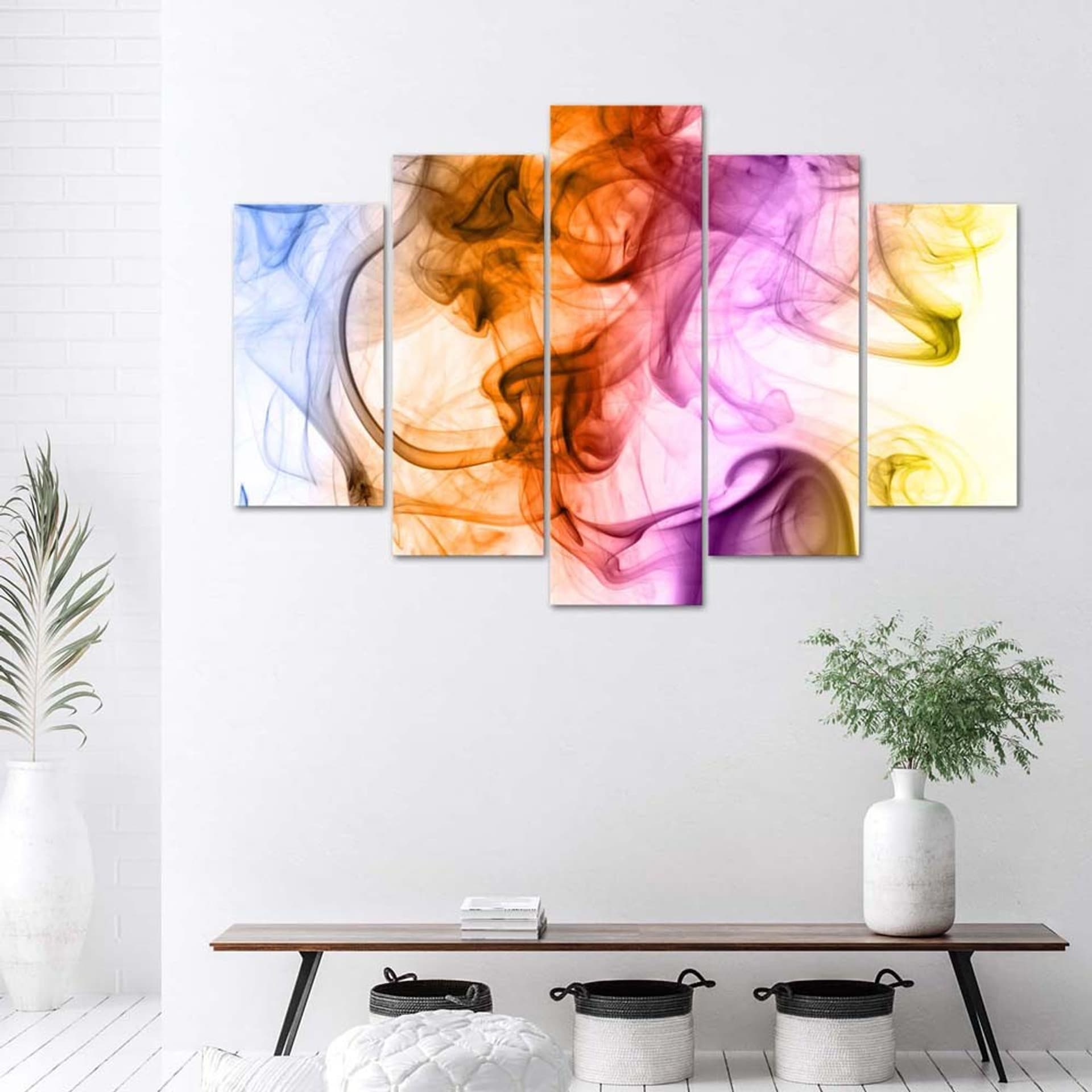 

Obraz pięcioczęściowy Deco Panel, Zabawa z kolorem (Rozmiar 150x100)