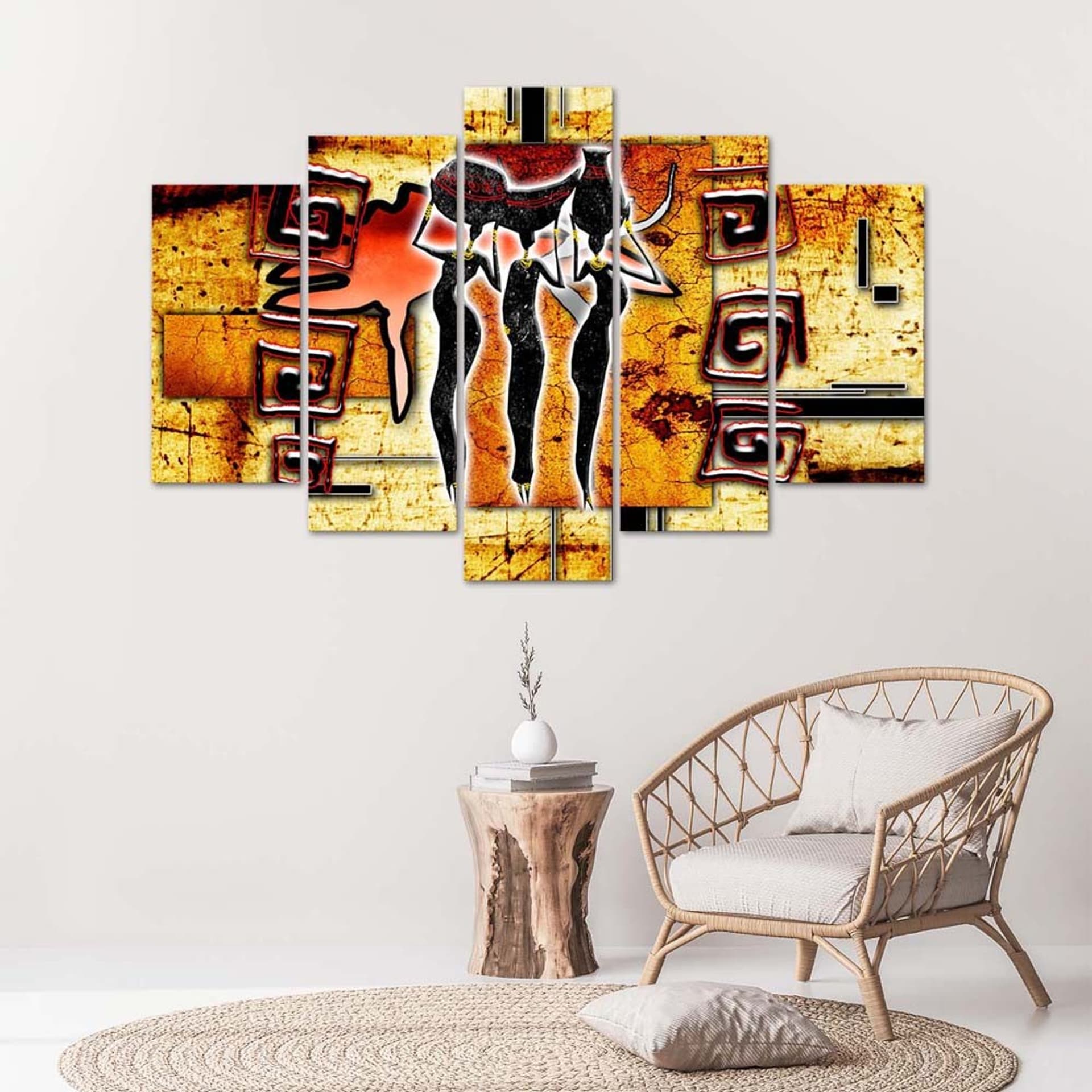 

Obraz pięcioczęściowy Deco Panel, Trzy gracje (Rozmiar 200x100)