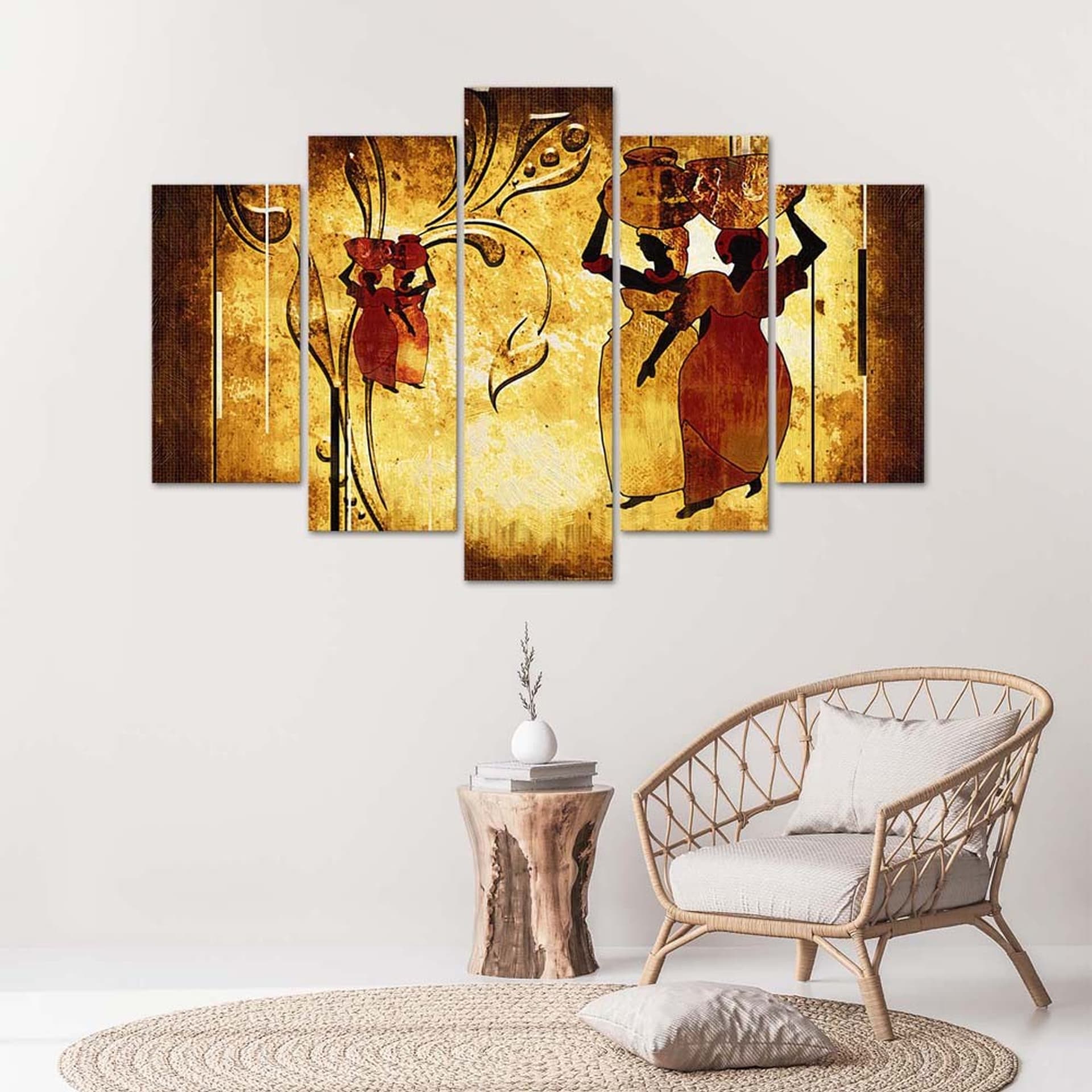 

Obraz pięcioczęściowy Deco Panel, Kobiety afrykańskie (Rozmiar 100x70)