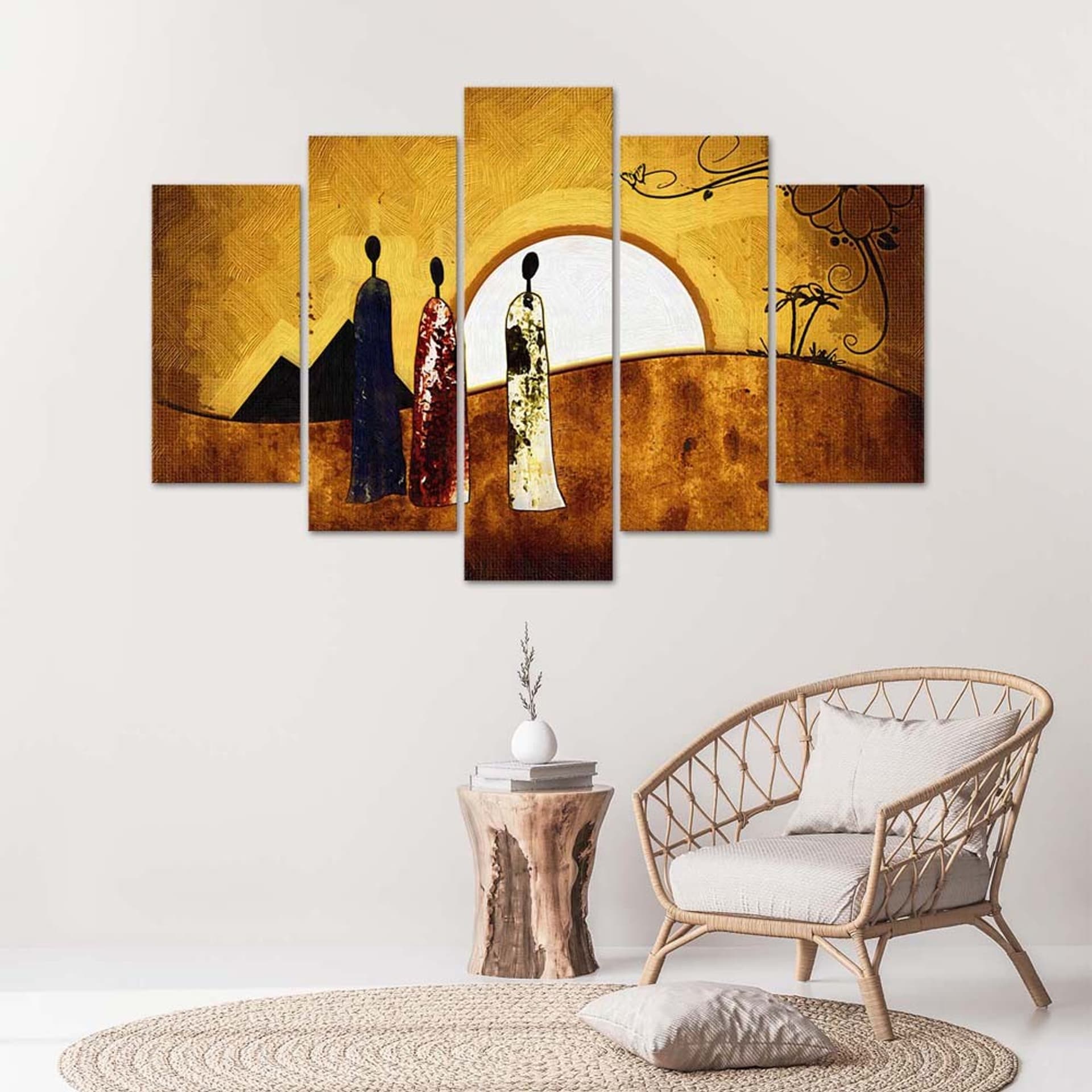 

Obraz pięcioczęściowy Deco Panel, Słoneczny Egipt (Rozmiar 200x100)