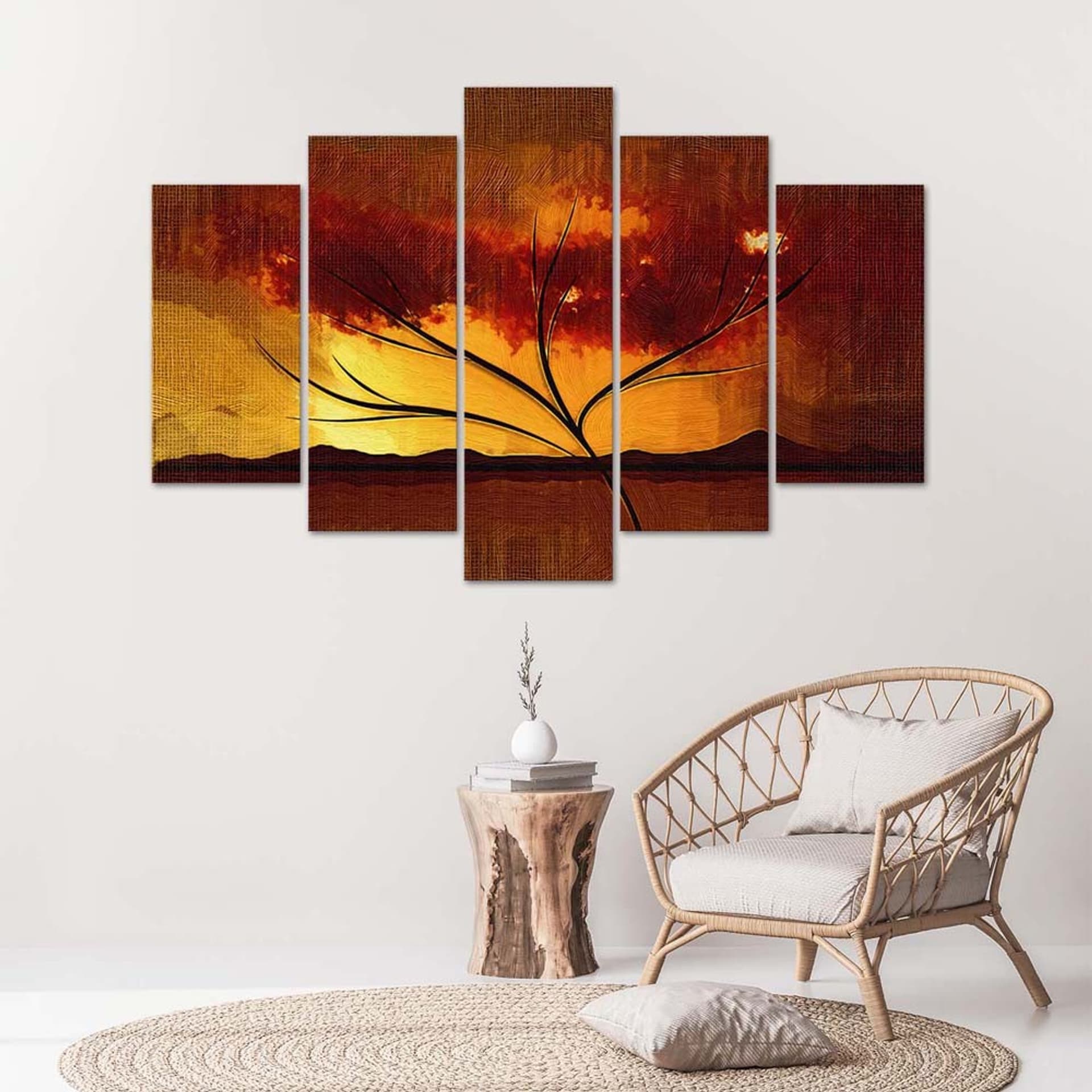 

Obraz pięcioczęściowy Deco Panel, Afrykańskie drzewo (Rozmiar 200x100)