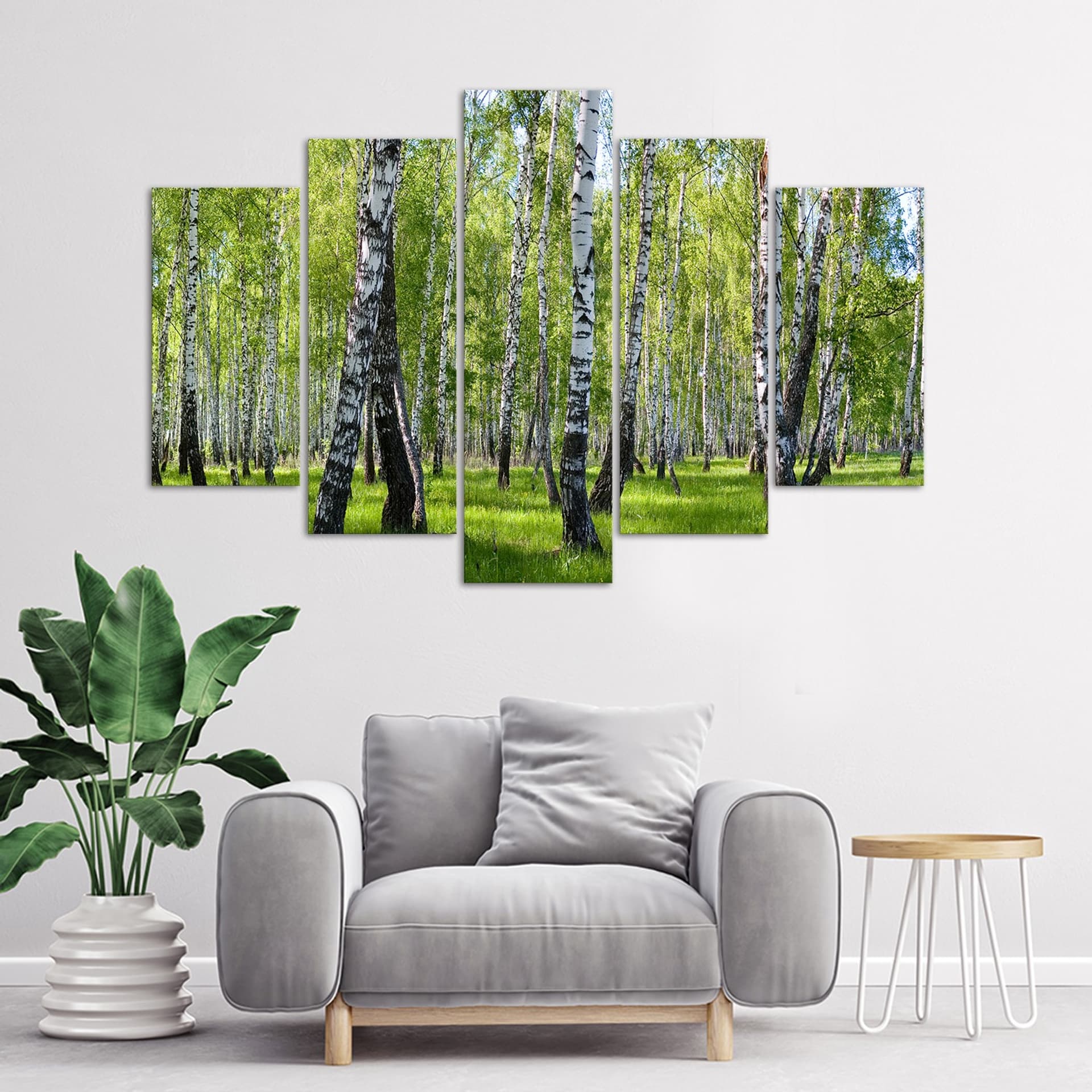 

Obraz pięcioczęściowy Deco Panel, Brzozy (Rozmiar 150x100)