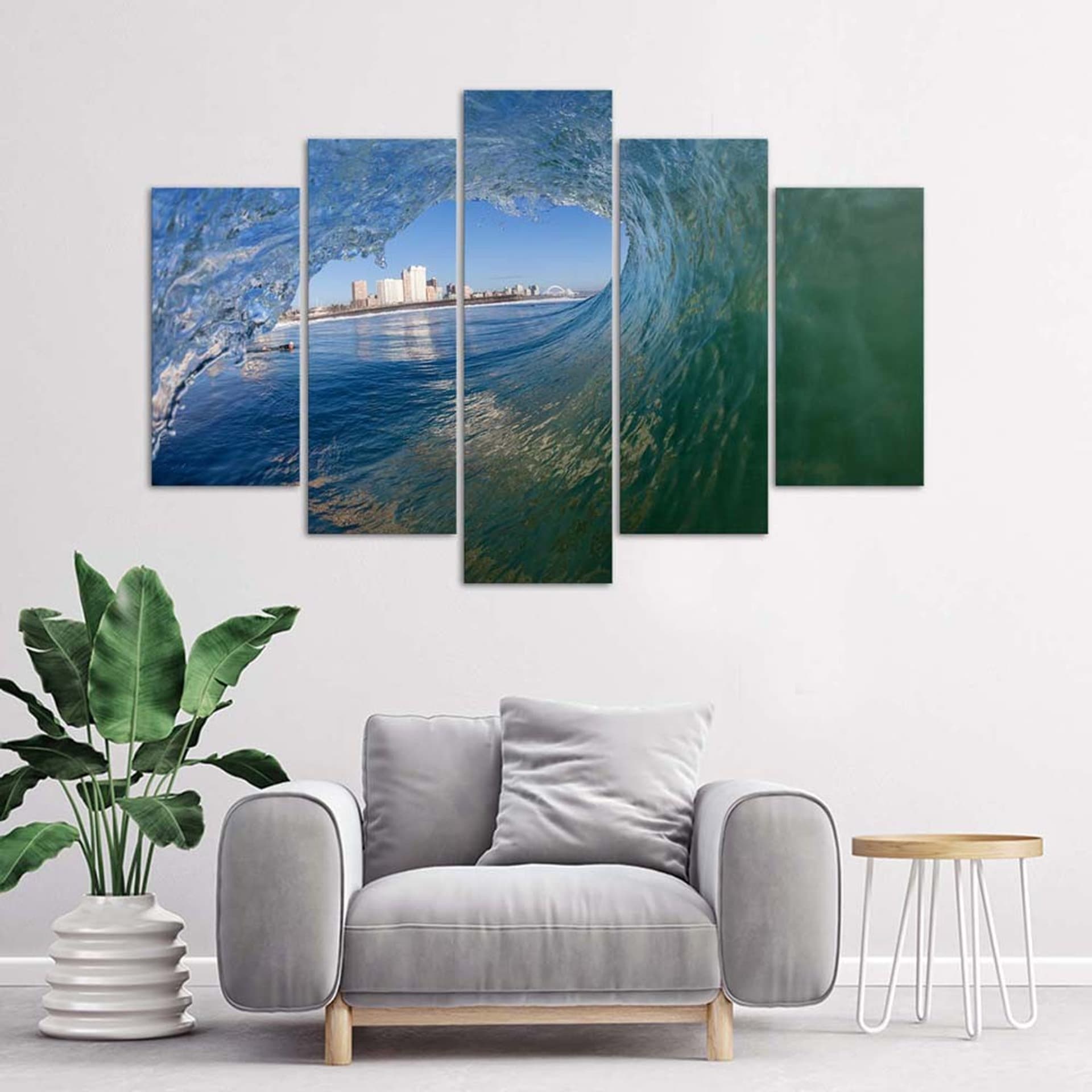 

Obraz pięcioczęściowy Deco Panel, Morska fala (Rozmiar 100x70)