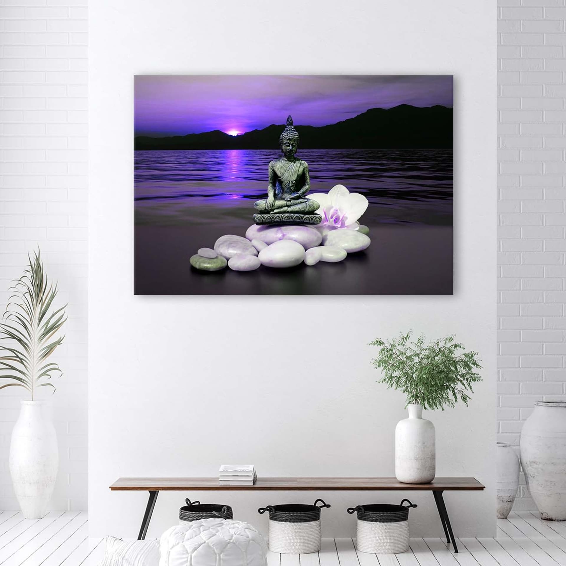 

Obraz Deco Panel, Budda na kamieniach (Rozmiar 60x40)