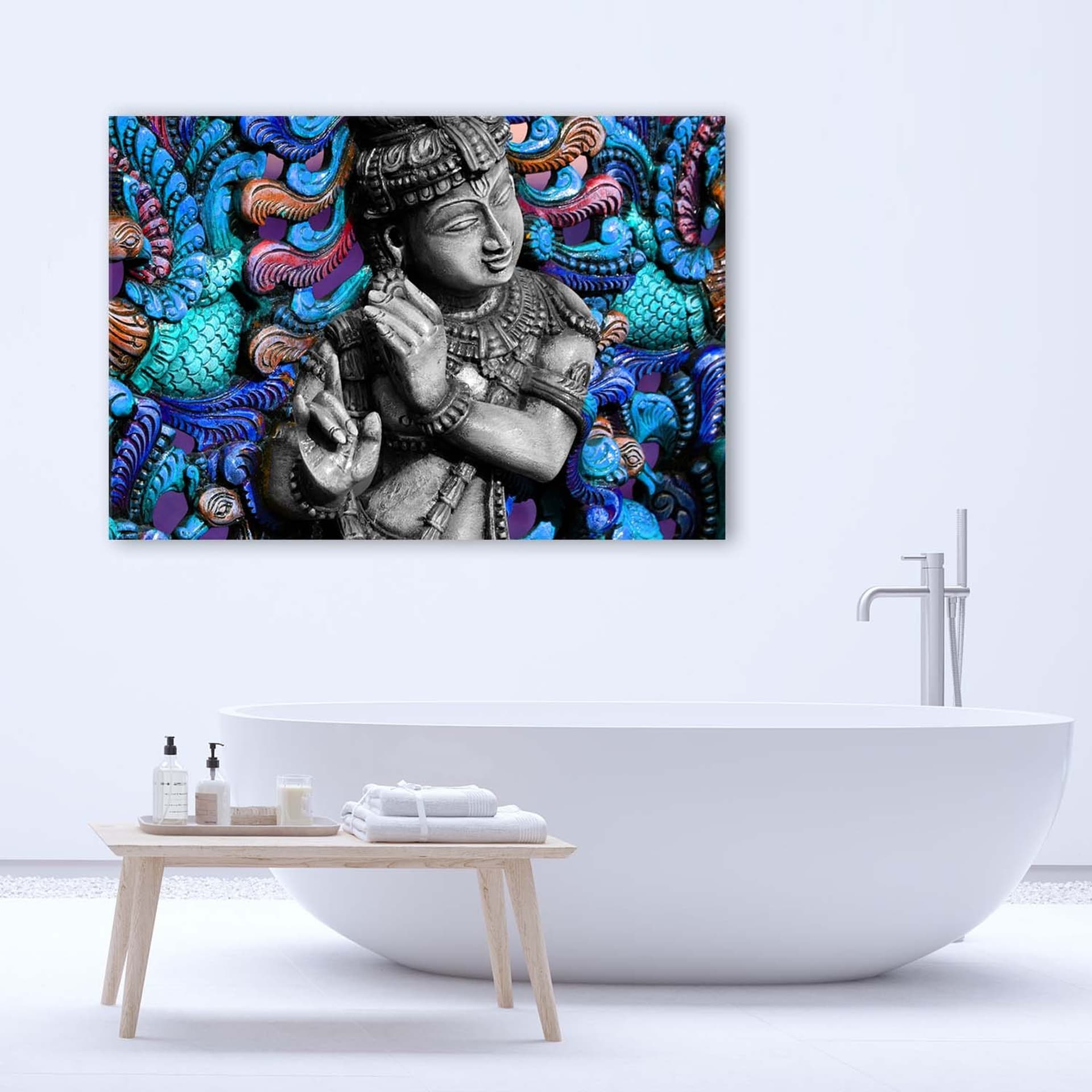 

Obraz Deco Panel, Budda na mozaikowym tle (Rozmiar 120x80)
