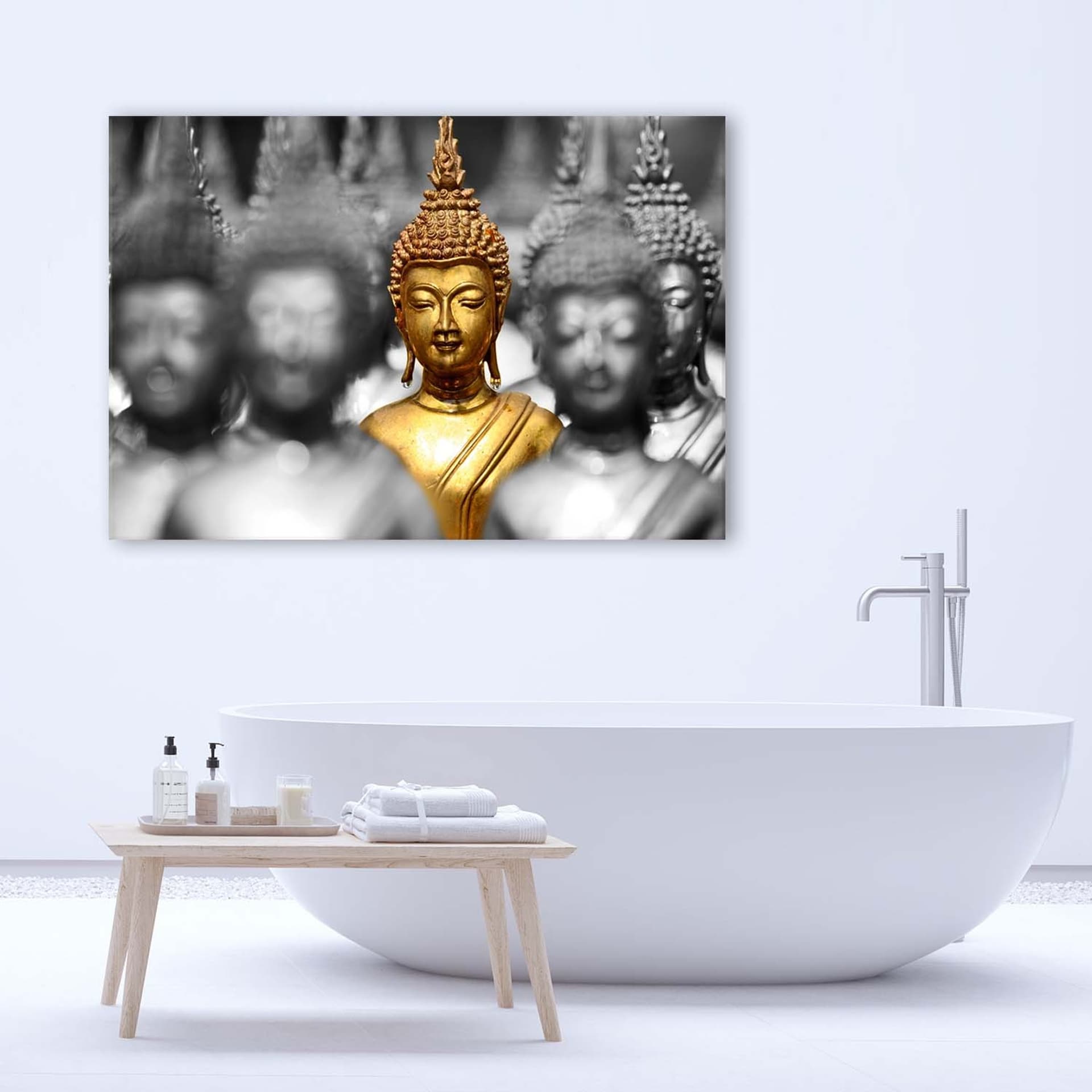 

Obraz Deco Panel, Złoty Budda w tłumie (Rozmiar 60x40)