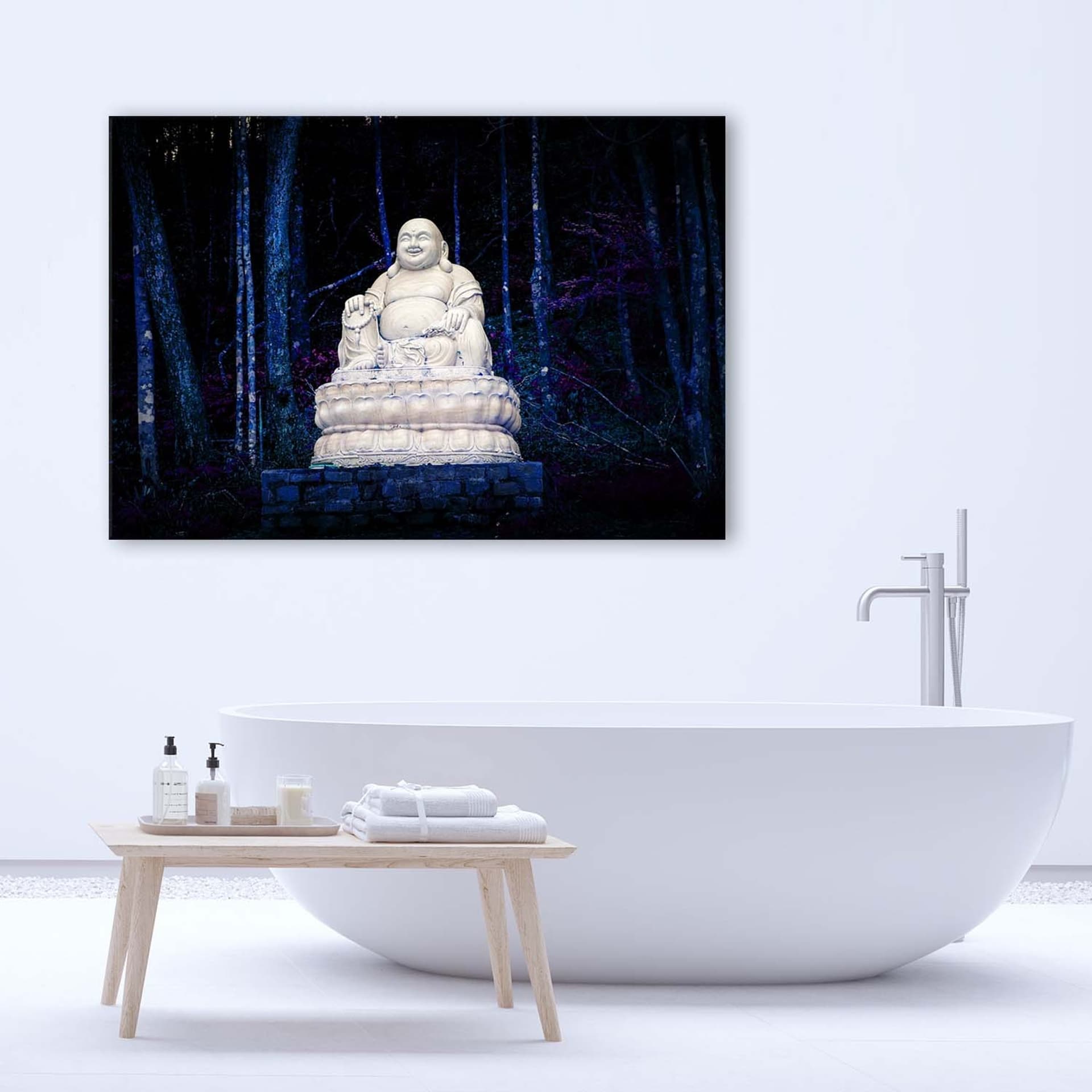 

Obraz Deco Panel, Budda w lesie (Rozmiar 120x80)