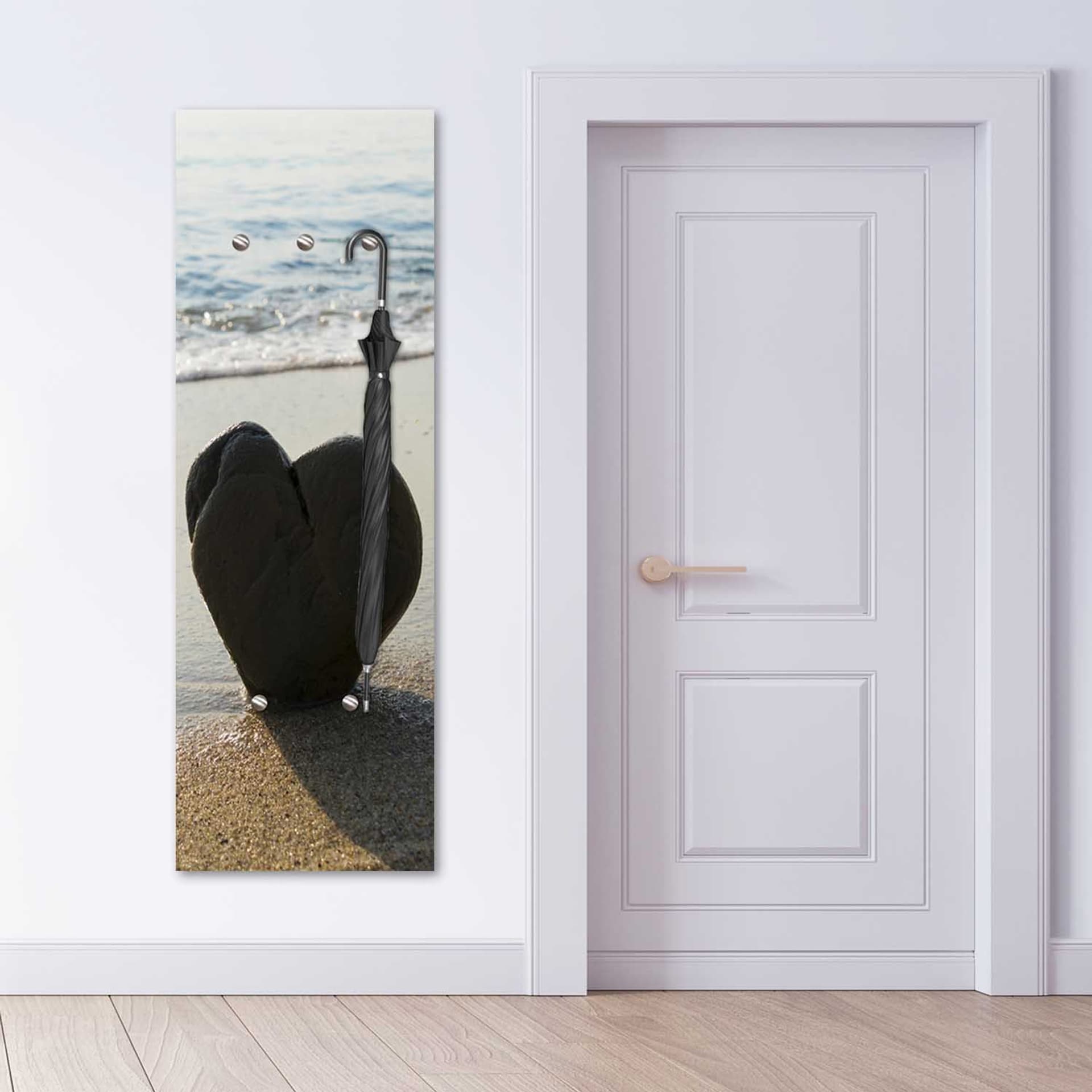

Wieszak, Serce na plaży (Rozmiar 25x70)