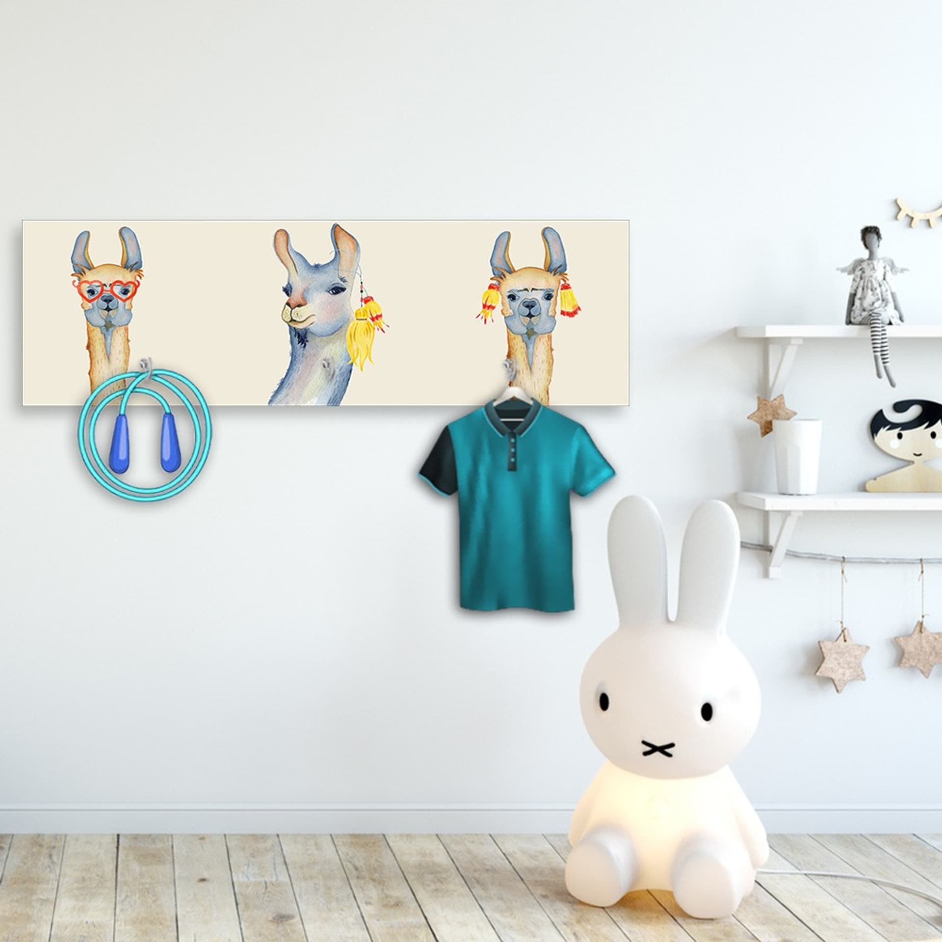 

Wieszak, Lama (Rozmiar 118x40)