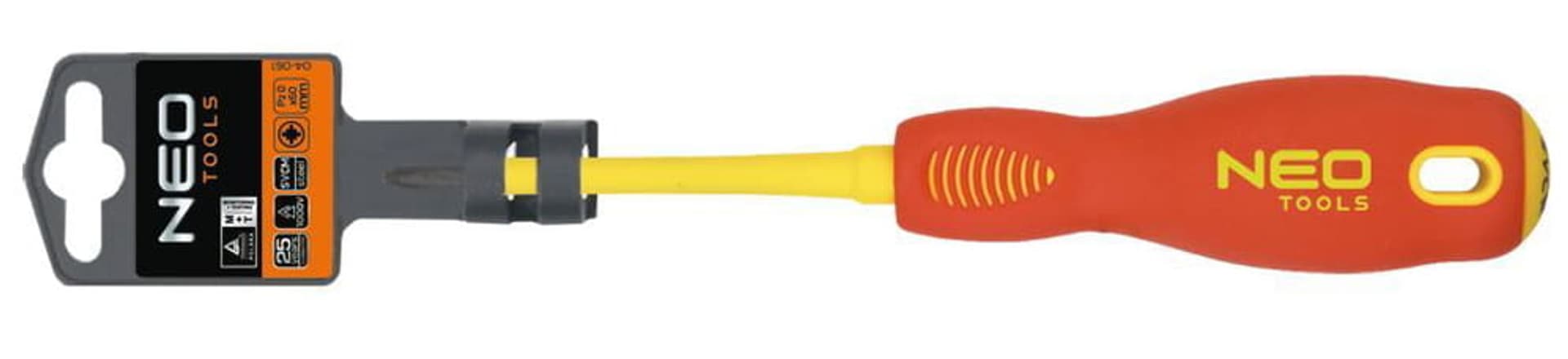 

Wkrętak krzyżowy 1000V, PZ1 x 80 mm, SvCm