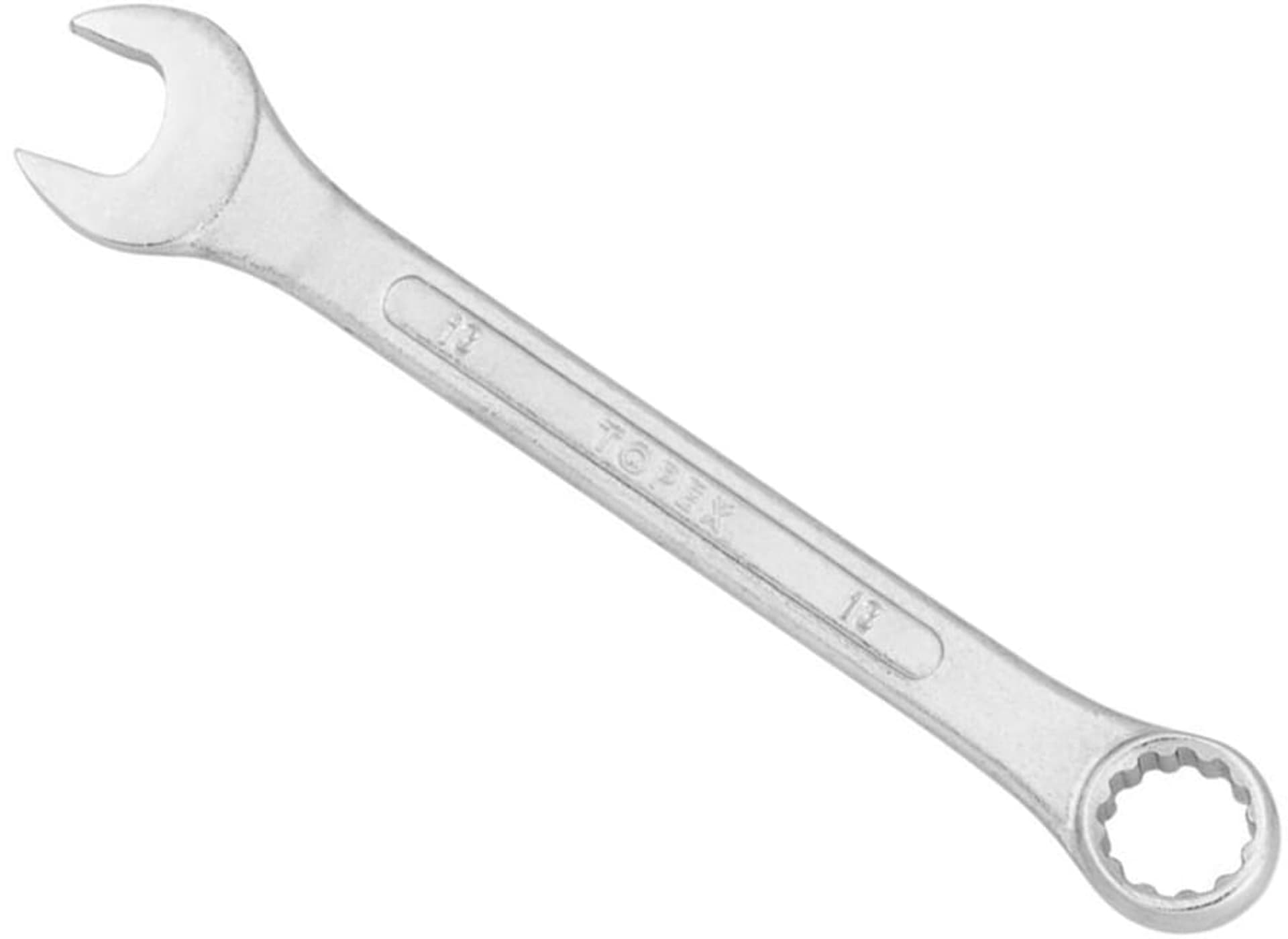 

Klucz płasko-oczkowy Topex Stal węglowa (13x145 mm)