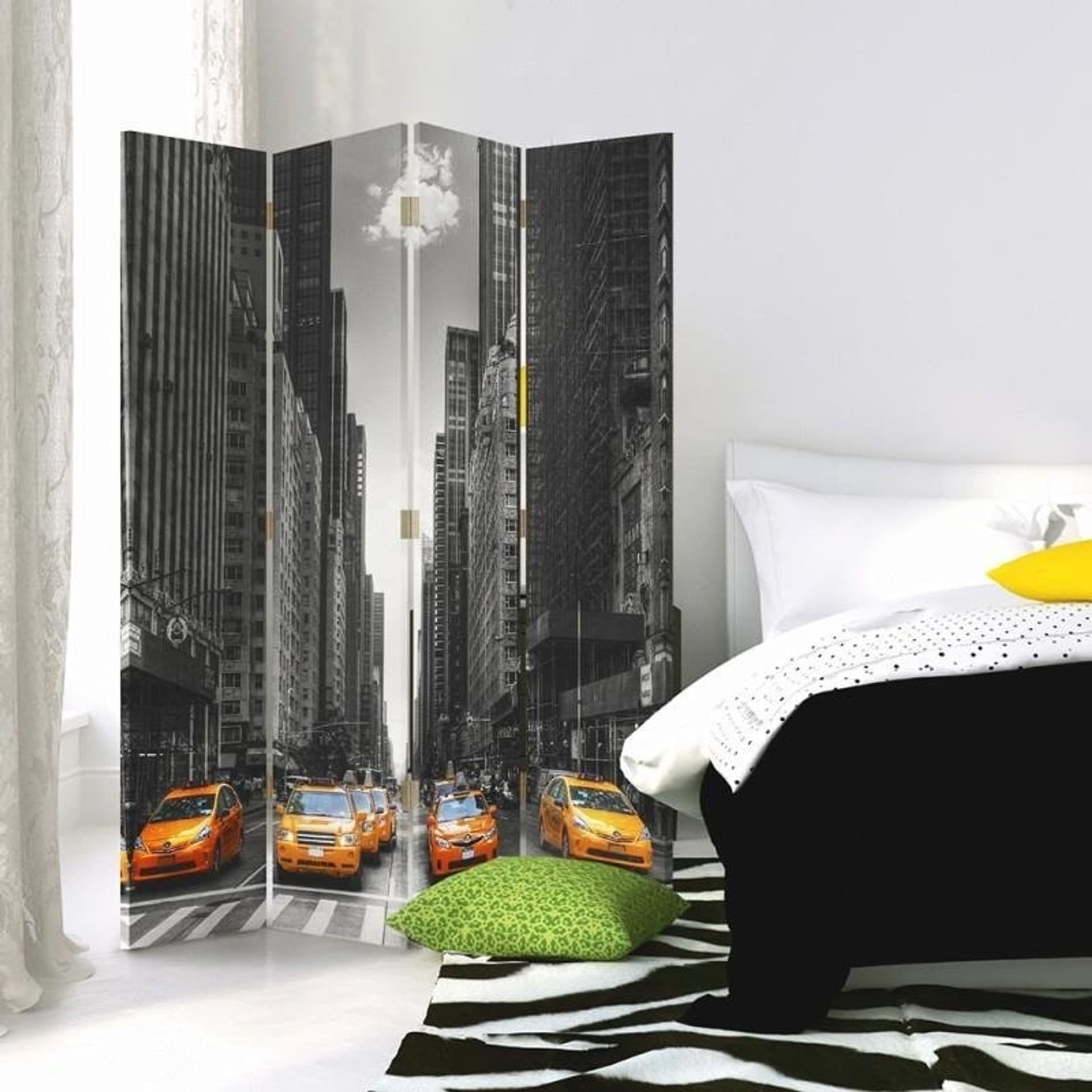 

Parawan dwustronny, New York Taxi (Rozmiar 145x170)