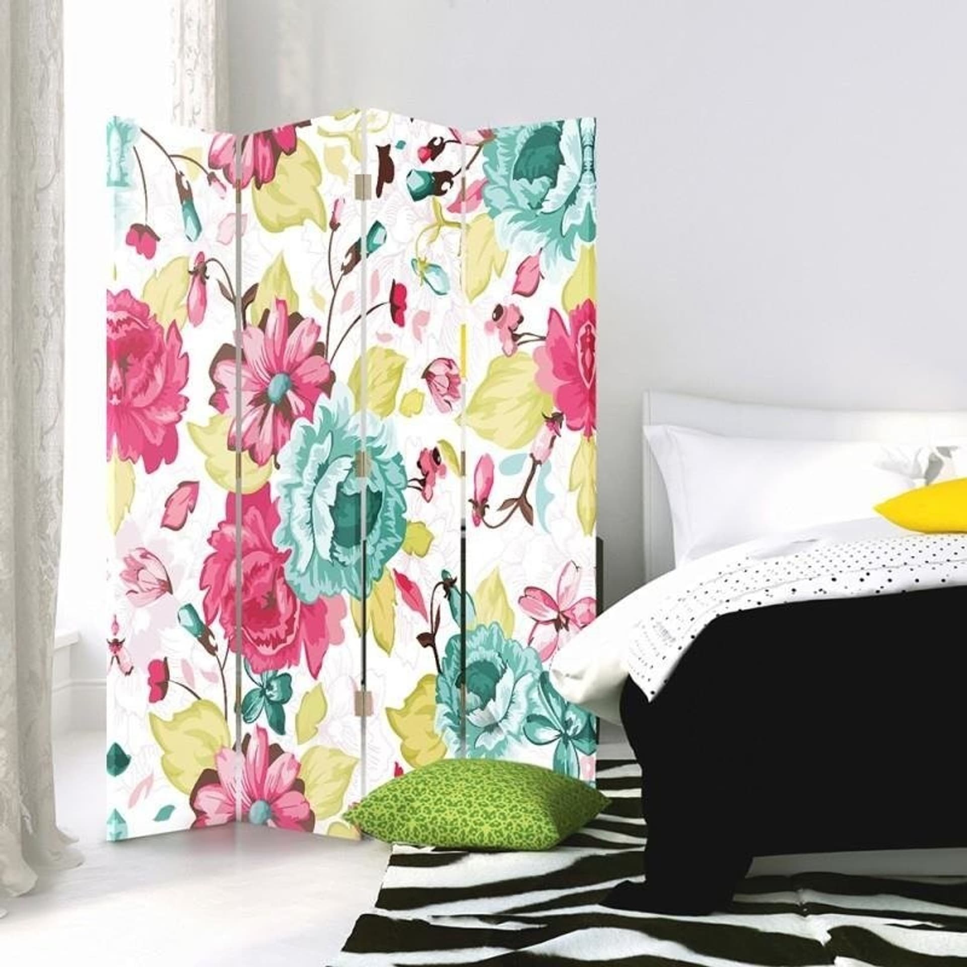 

Parawan dwustronny, Vintage flowers (Rozmiar 145x170)