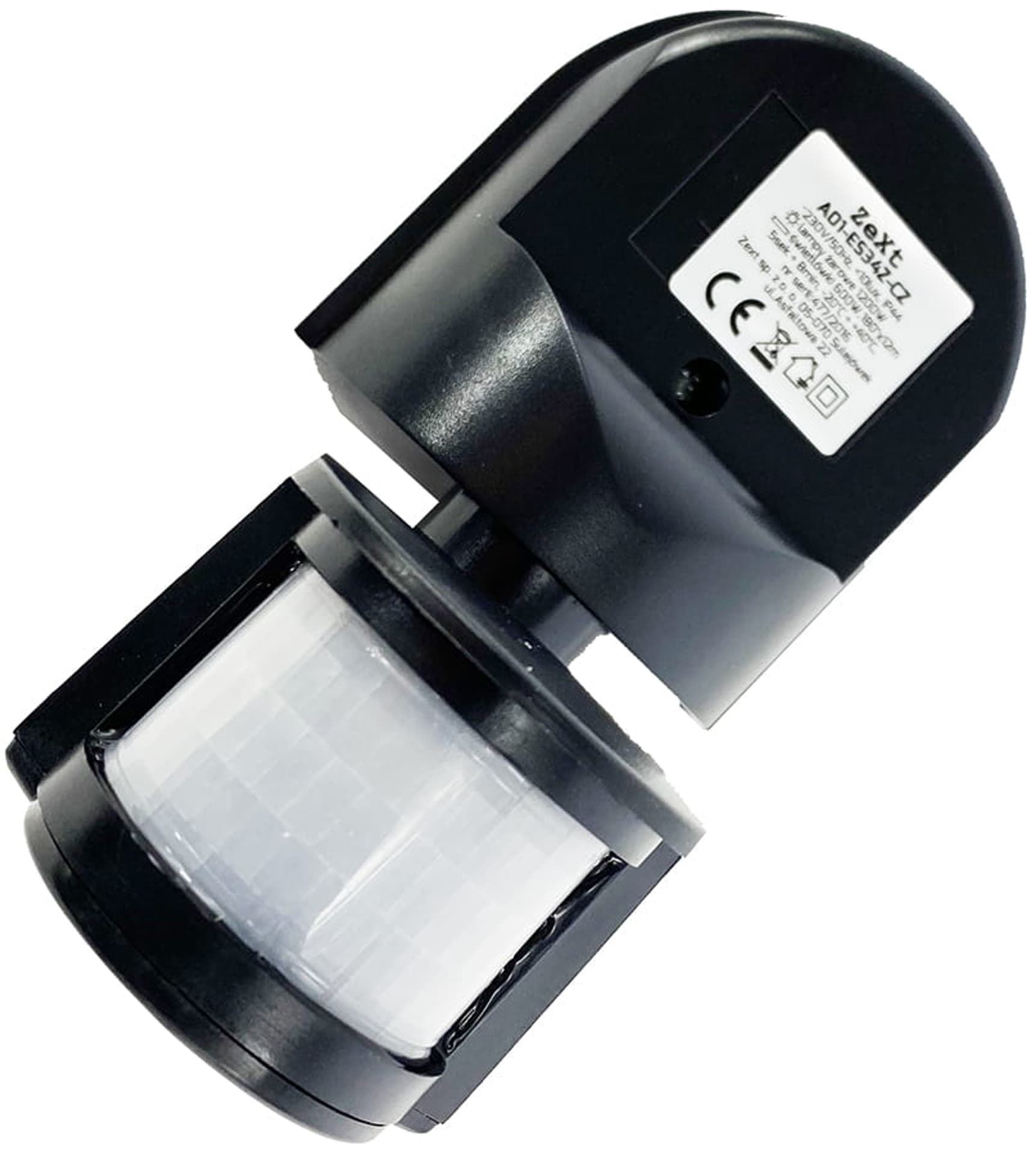 

Czujnik ruchu PIR 1200W 180° ZeXt czarny