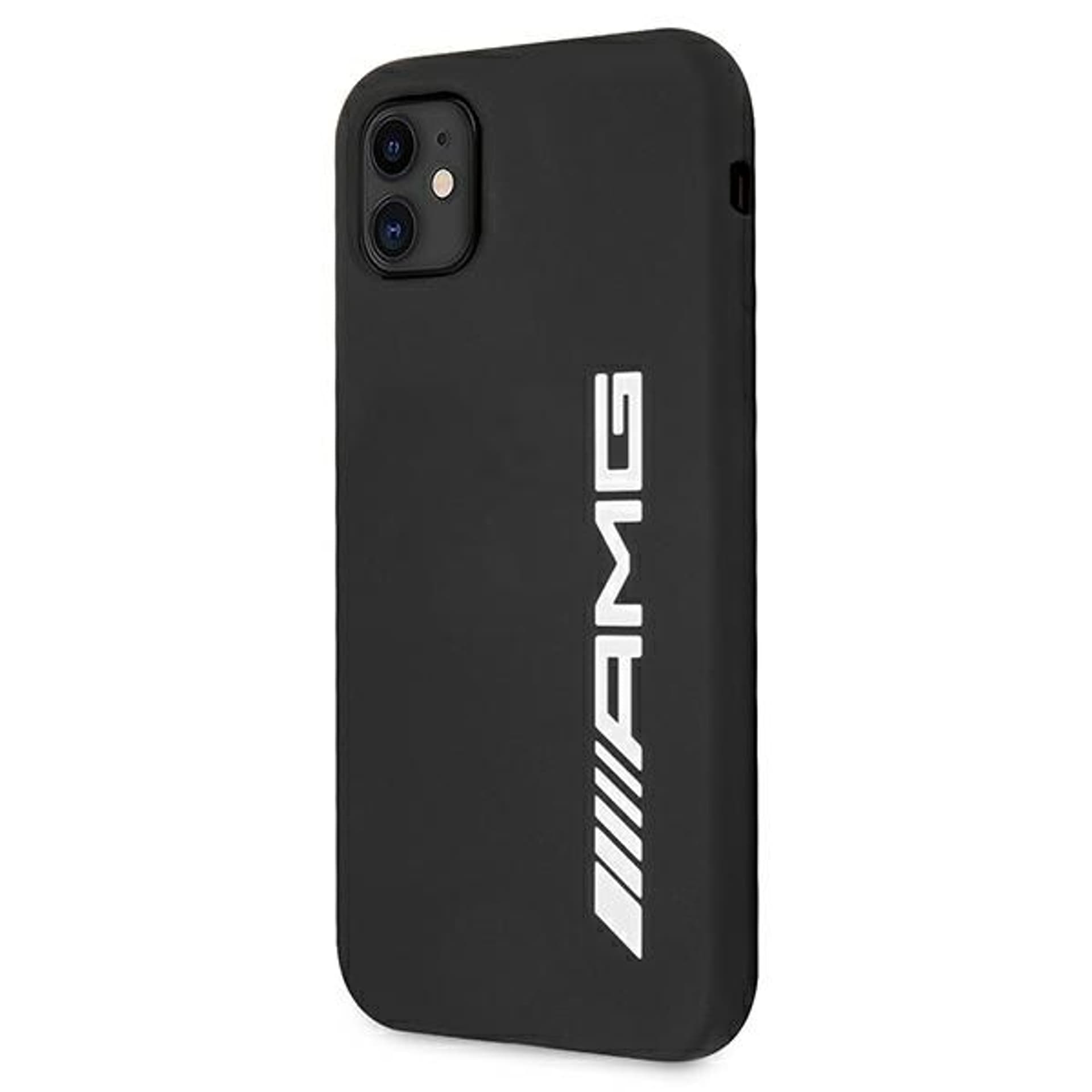 

AMG AMHCN61SGLBGN iPhone 11 6,1" czarny/black hardcase Silicone Big Logo
