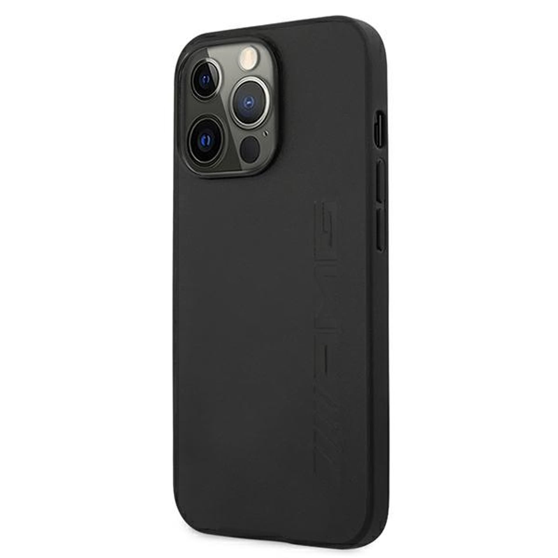

AMG AMHCP13LDOLBK iPhone 13 Pro / 13 6,1" czarny/black hardcase Leather Hot Stamped